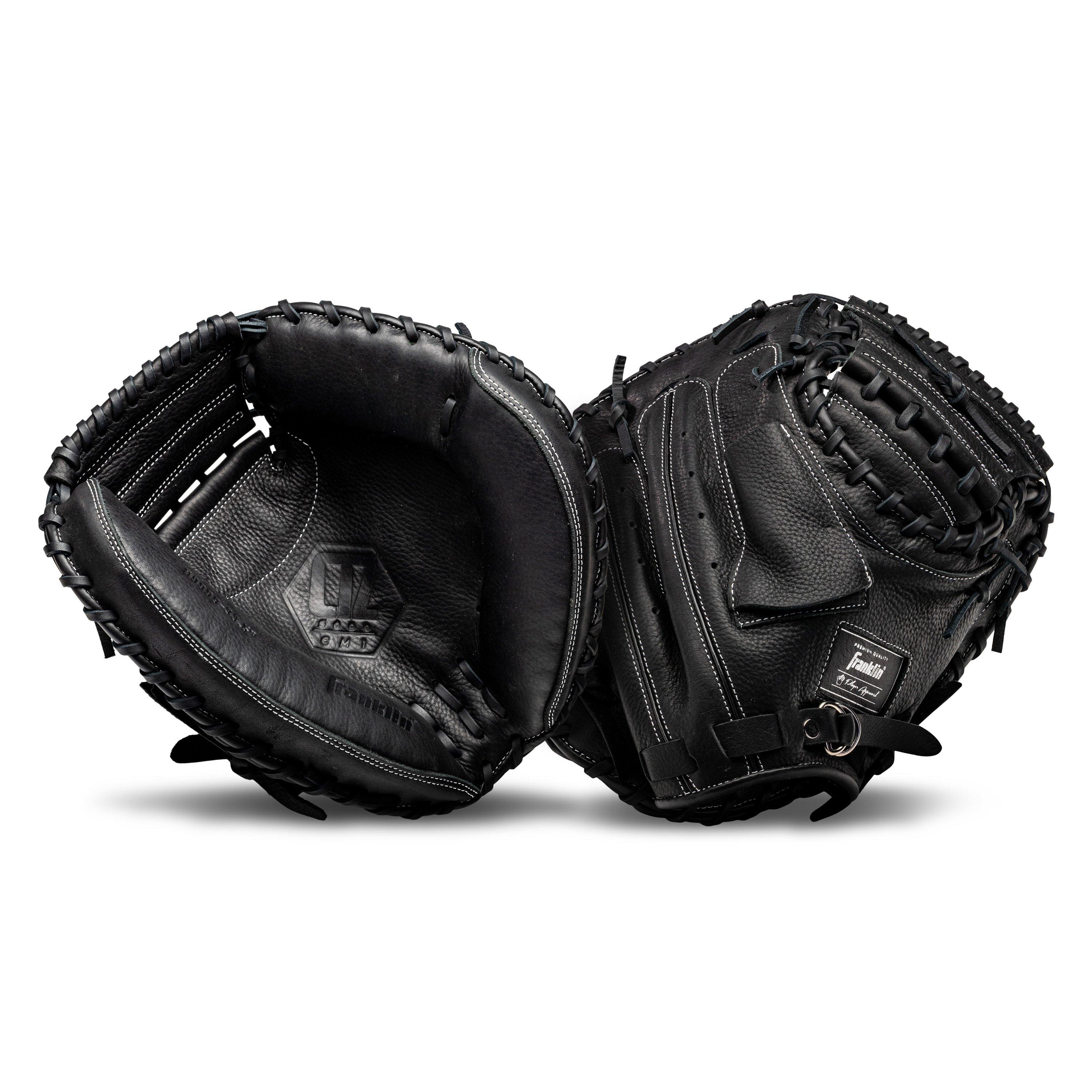 Franklin Sports CTZ50000 Baseball Catcher's Mitt - Black - BLACK Thumbnail View 3