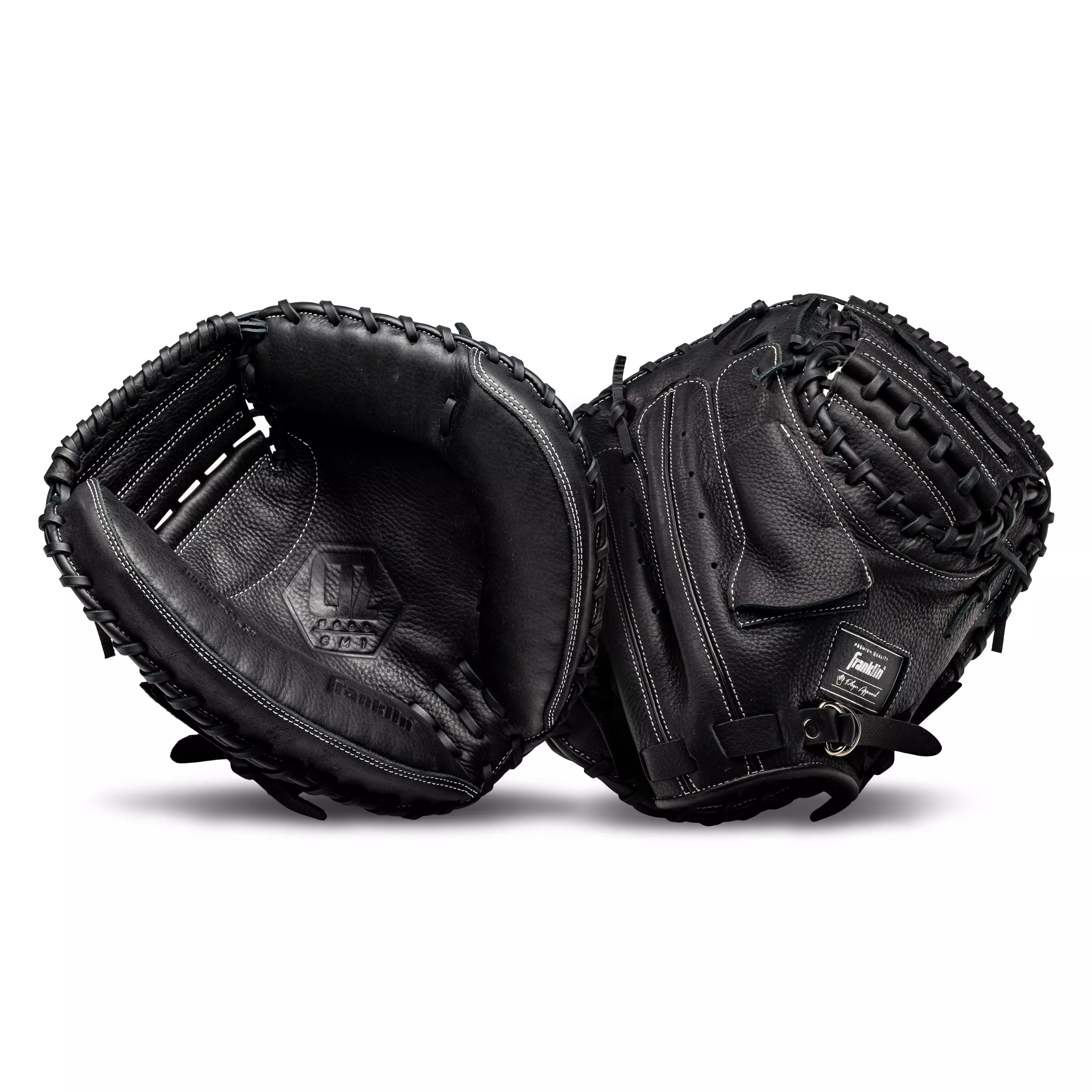 Franklin Sports CTZ50000 Baseball Catcher's Mitt - Black - BLACK