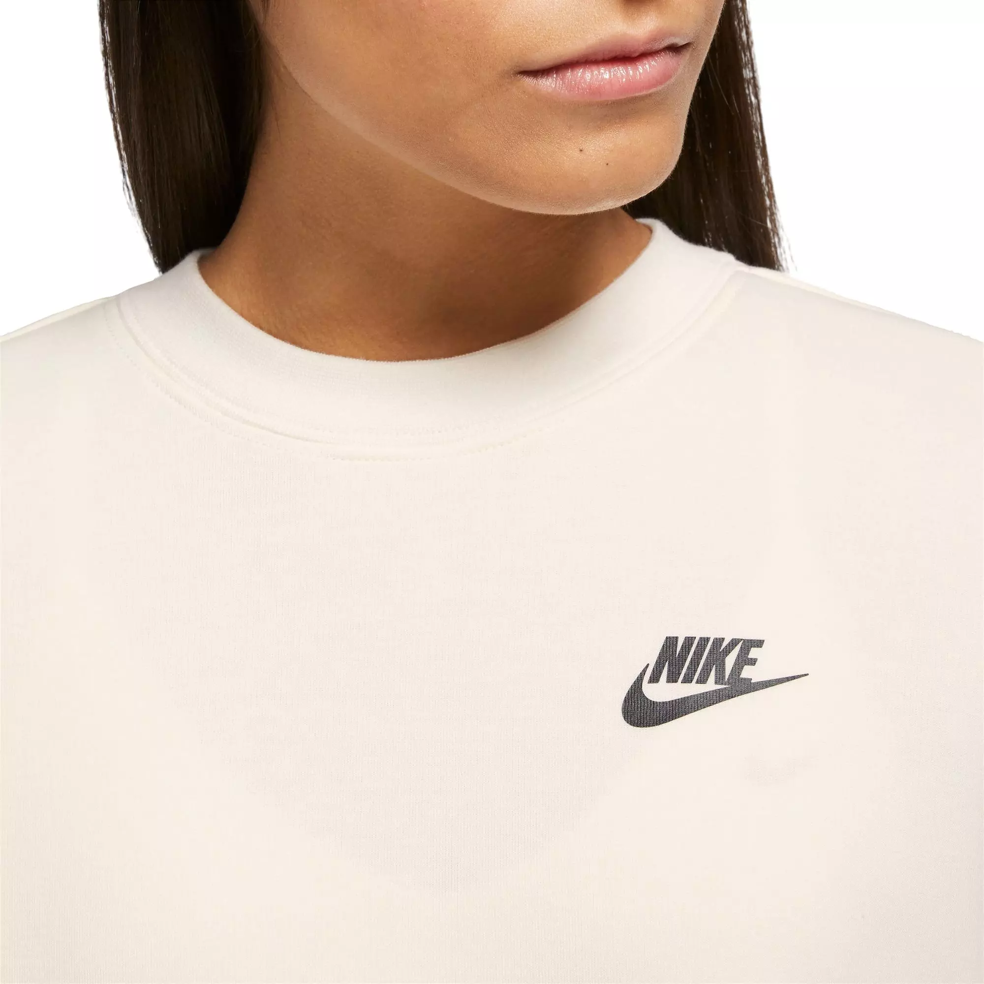 Nike Women's Sportswear Tech Fleece Oversized Dress - PALE IVORY