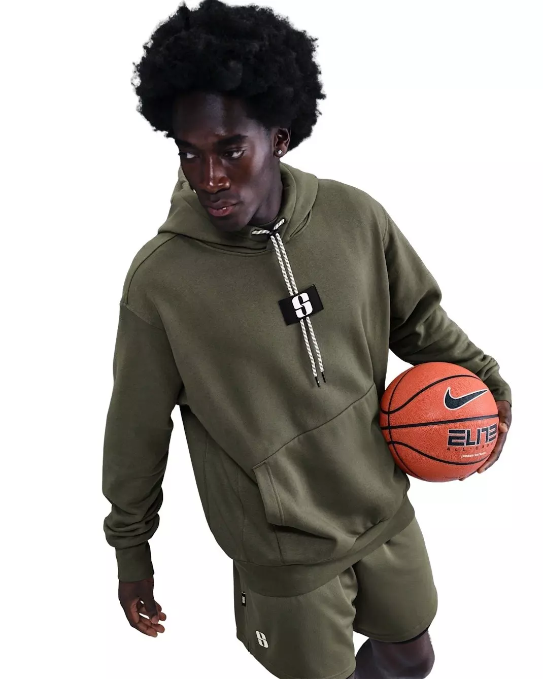 Nike Unisex Sabrina Fleece Hoodie - Olive - OLIVE
