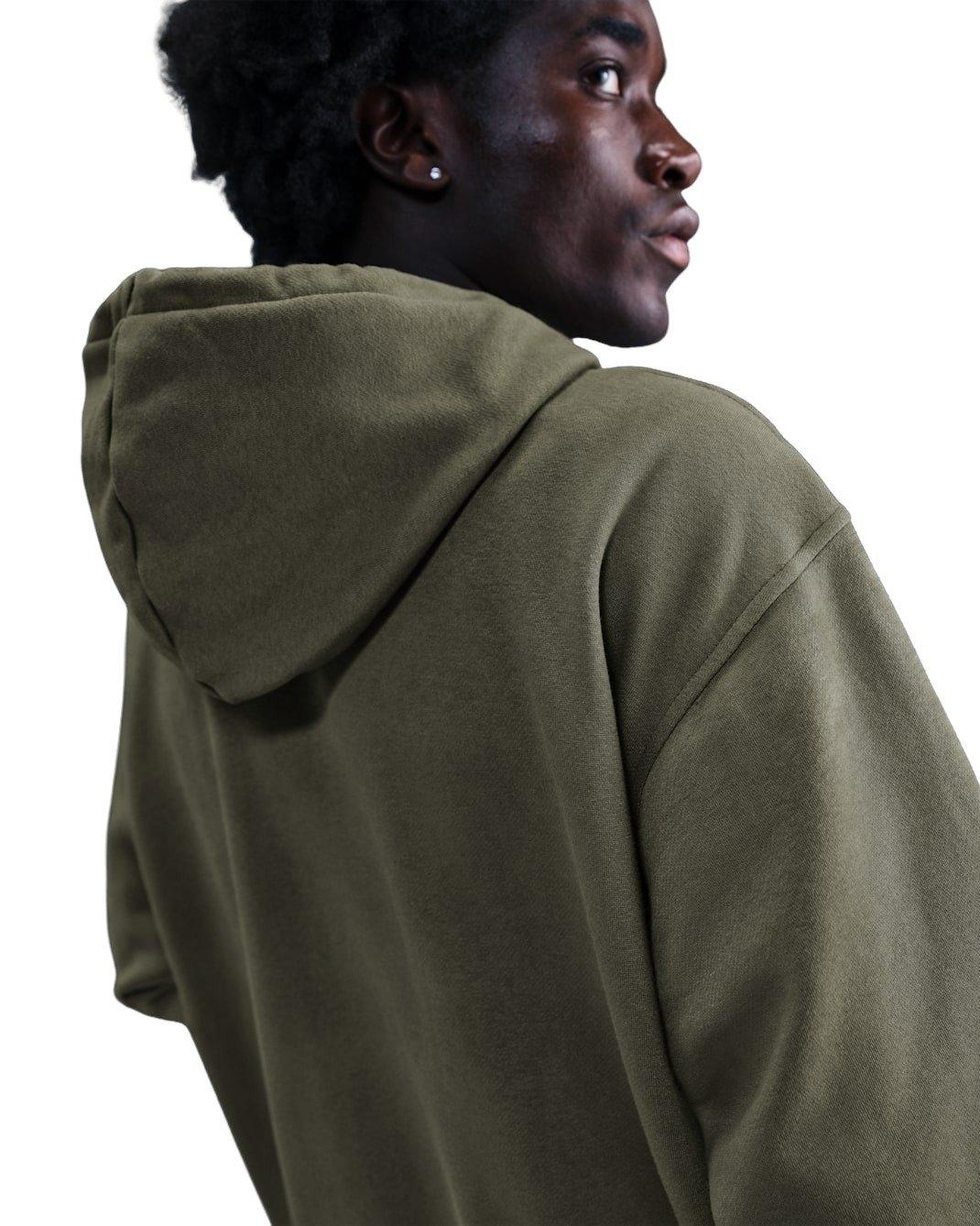 Nike Unisex Sabrina Fleece Hoodie -Olive - OLIVE Thumbnail View 4