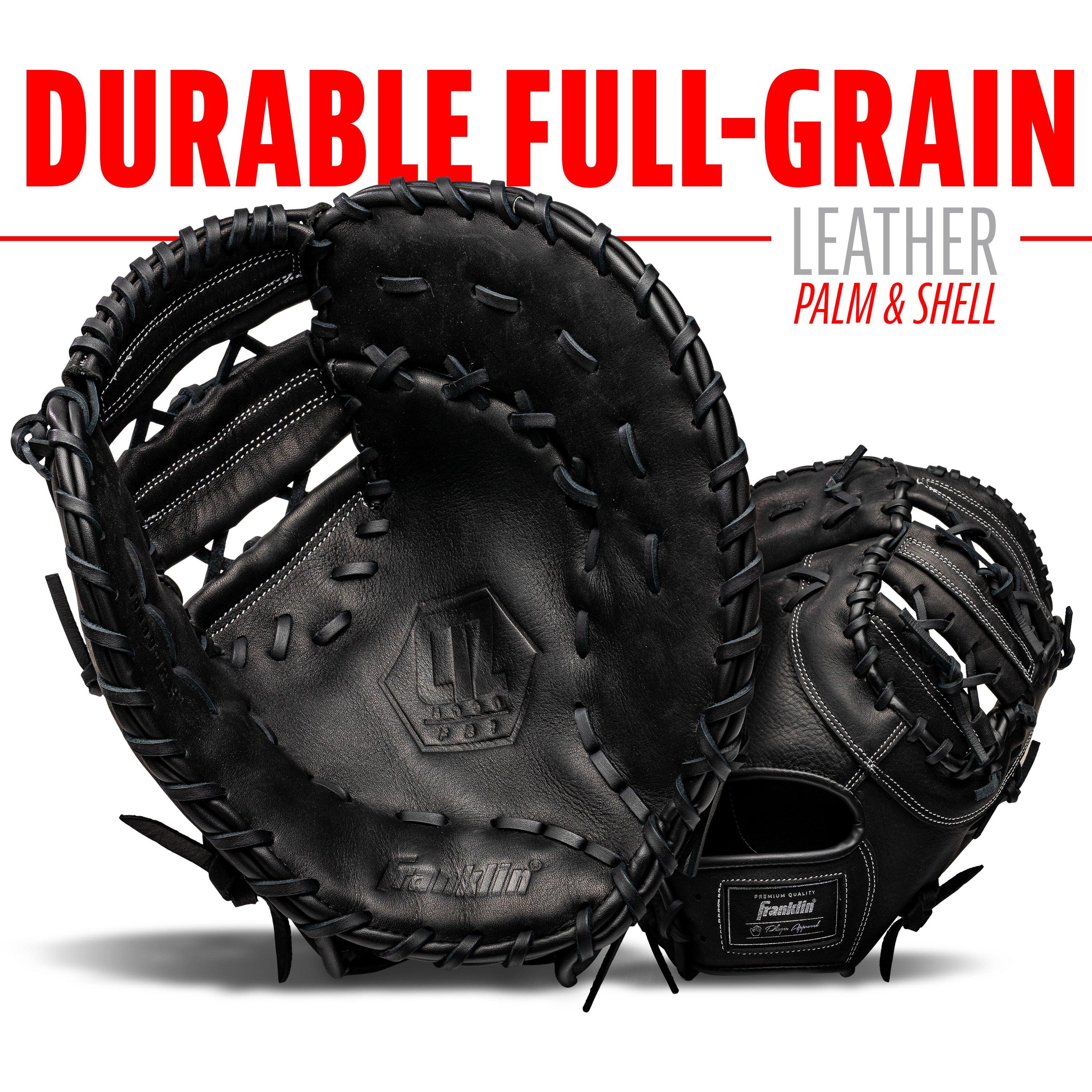 Franklin Sports CTZ5000 12.5" Baseball First Baseman's Glove RHT - Black - BLACK Thumbnail View 5