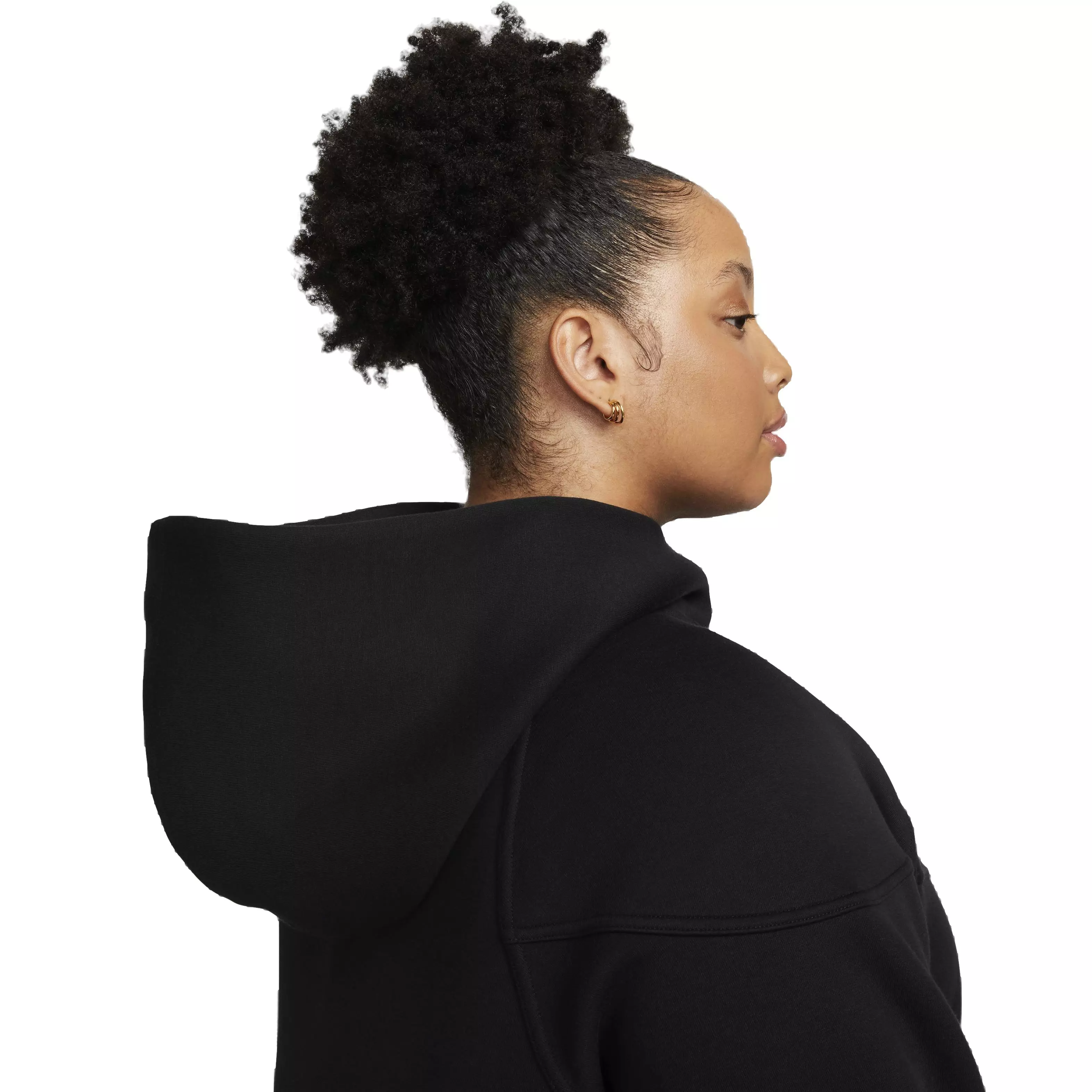 Nike Women's Sportswear Tech Fleece Windrunner Full-Zip Hooded Jacket - BLACK