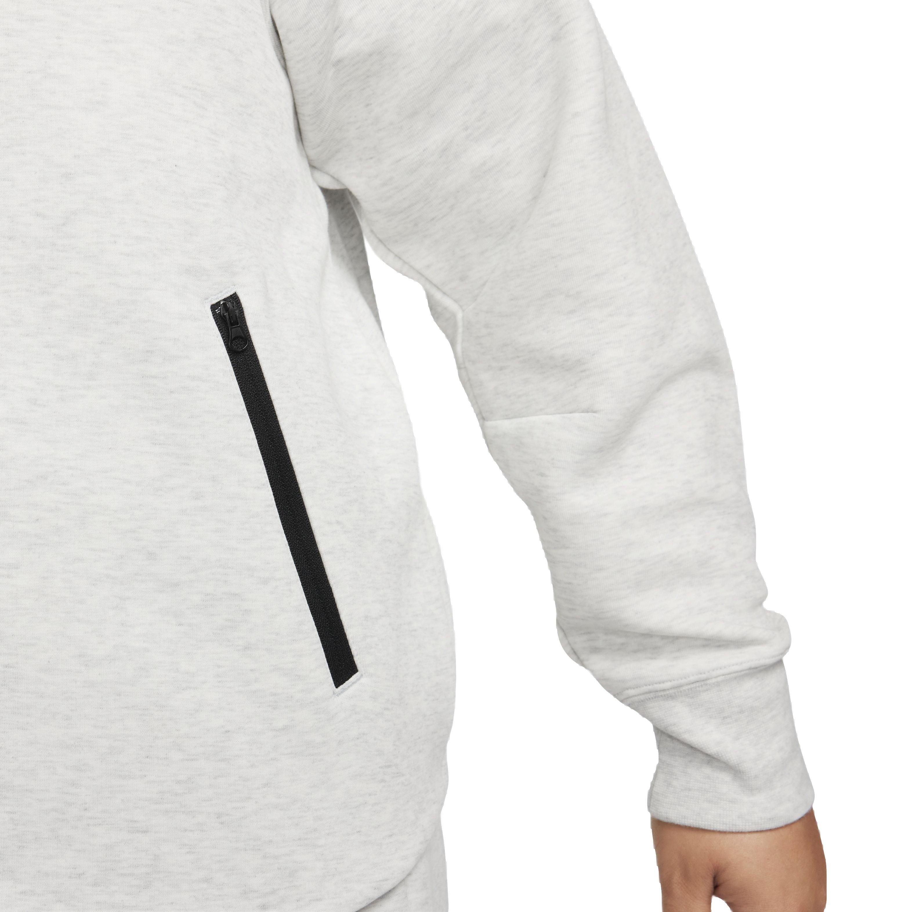 Nike Women's Sportswear Tech Fleece Windrunner Full-Zip Hooded Jacket - GREY Thumbnail View 5