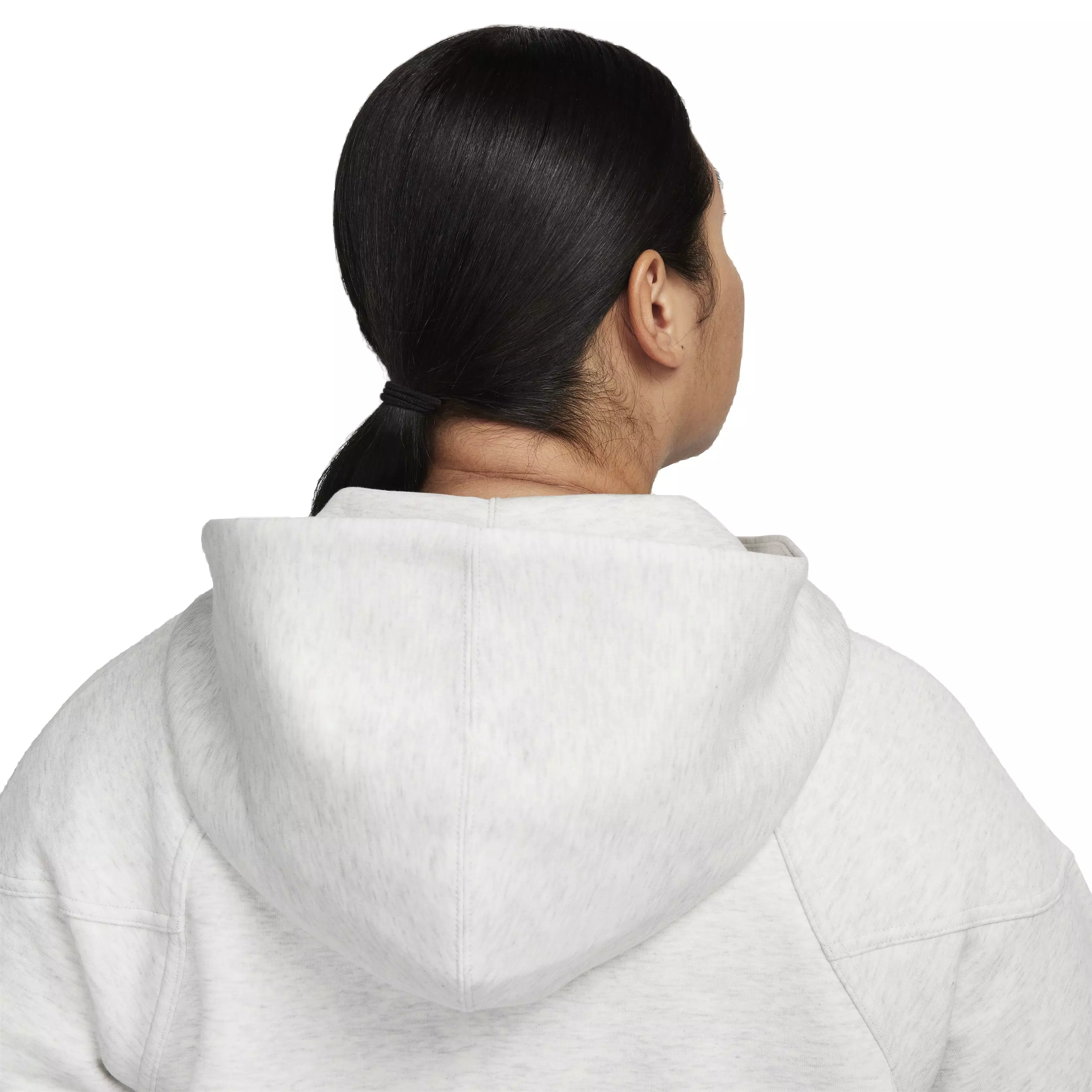 Nike Women's Sportswear Tech Fleece Windrunner Full-Zip Hooded Jacket - GREY