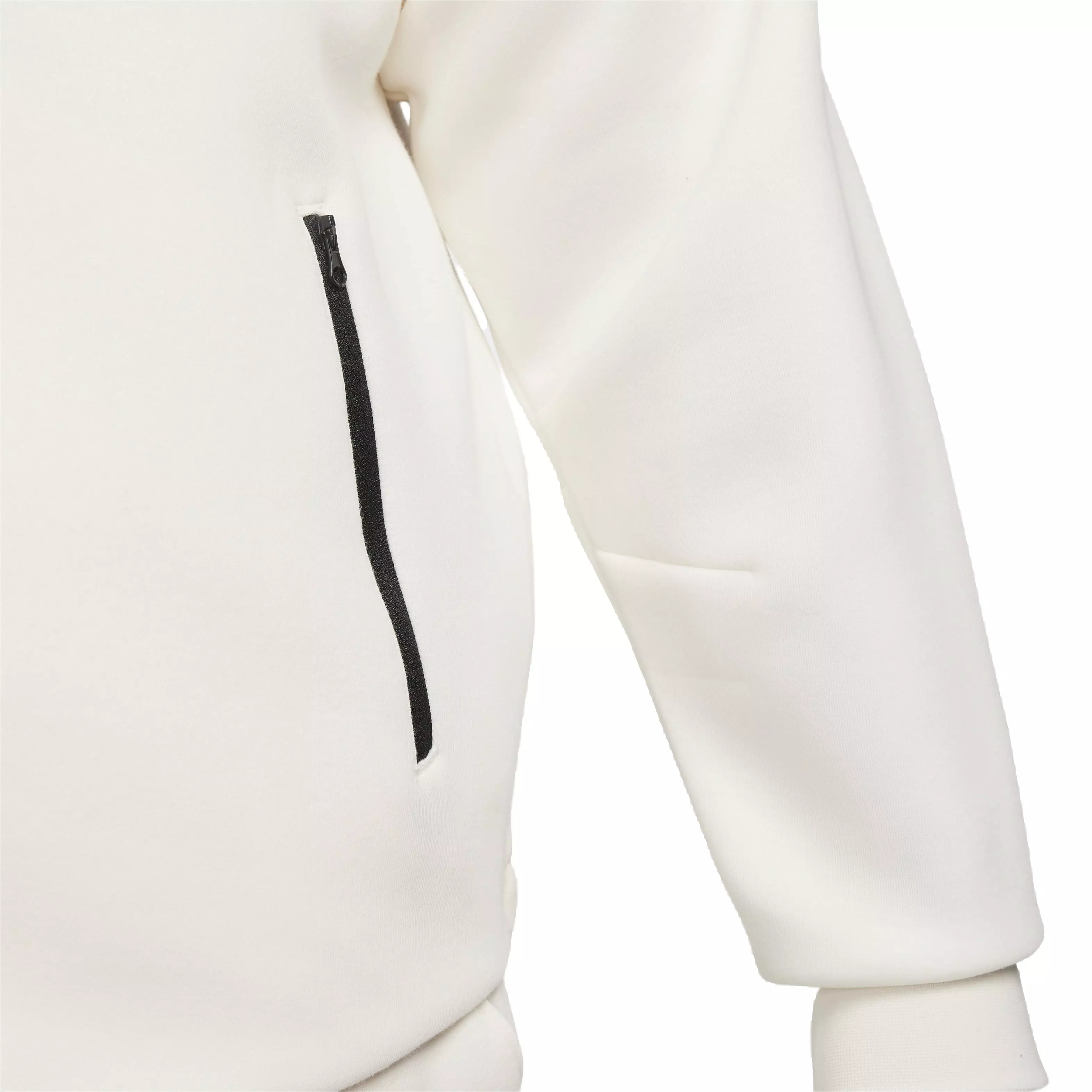 Nike Women's Sportswear Tech Fleece Windrunner Full-Zip Hooded Jacket - WHITE