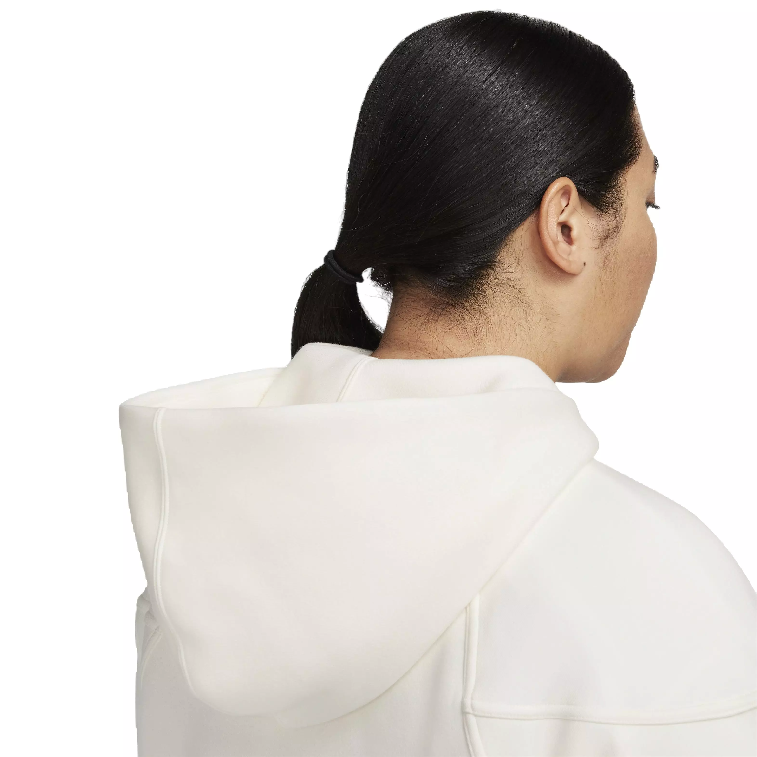 Nike Women's Sportswear Tech Fleece Windrunner Full-Zip Hooded Jacket - WHITE