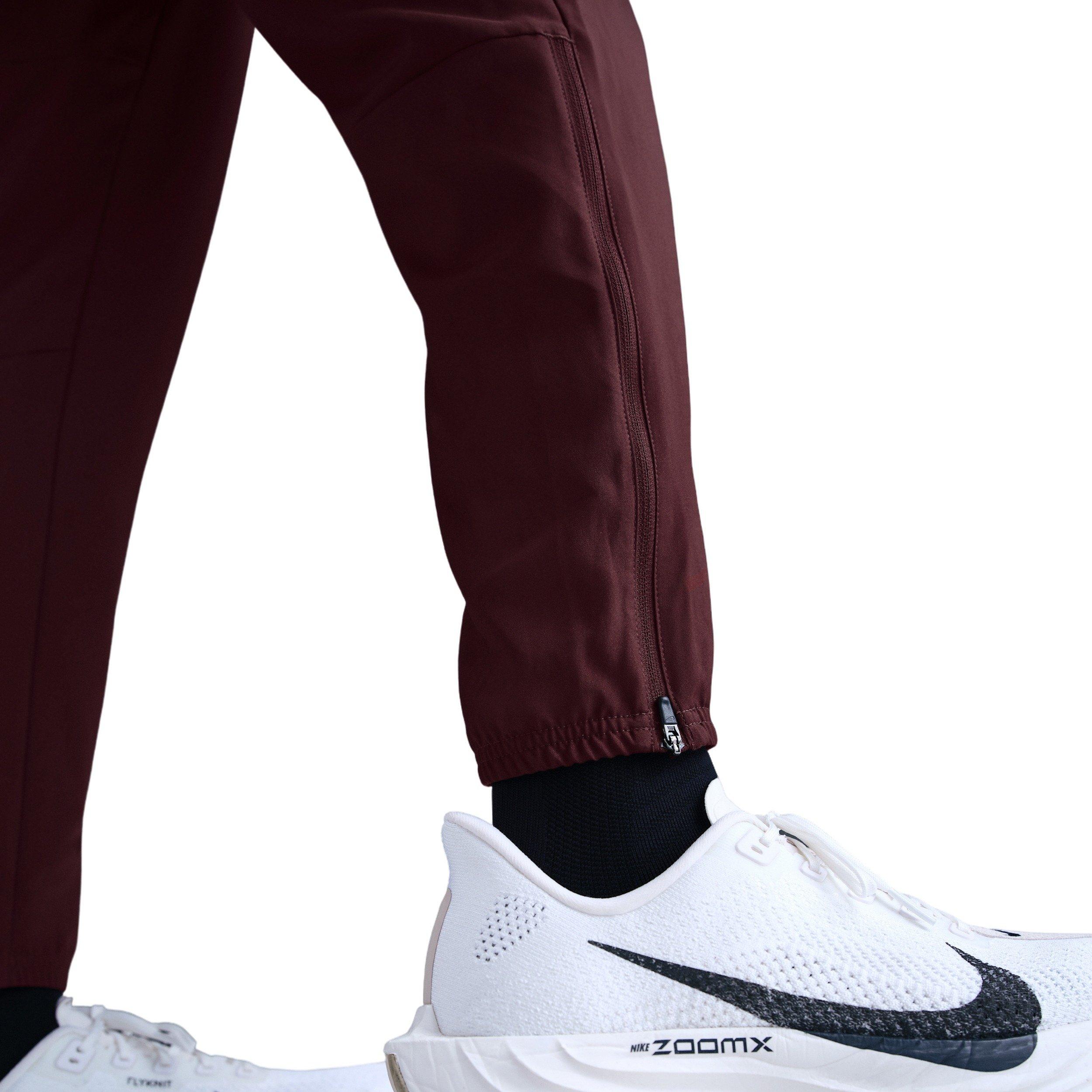 Nike Men's Challenger Dri-FIT Woven Running Pants - Red - RED Thumbnail View 4