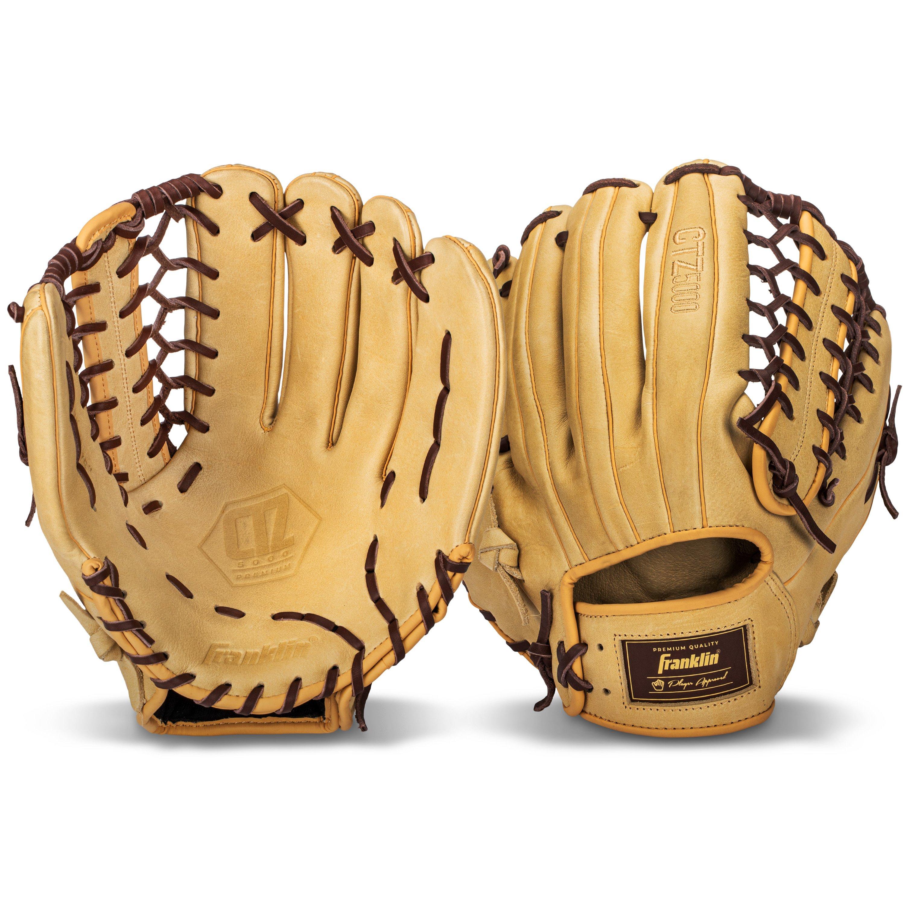 Franklin Sports CTZ5000 12.75" Baseball Fielding Glove RHT - Brown - BROWN Thumbnail View 2