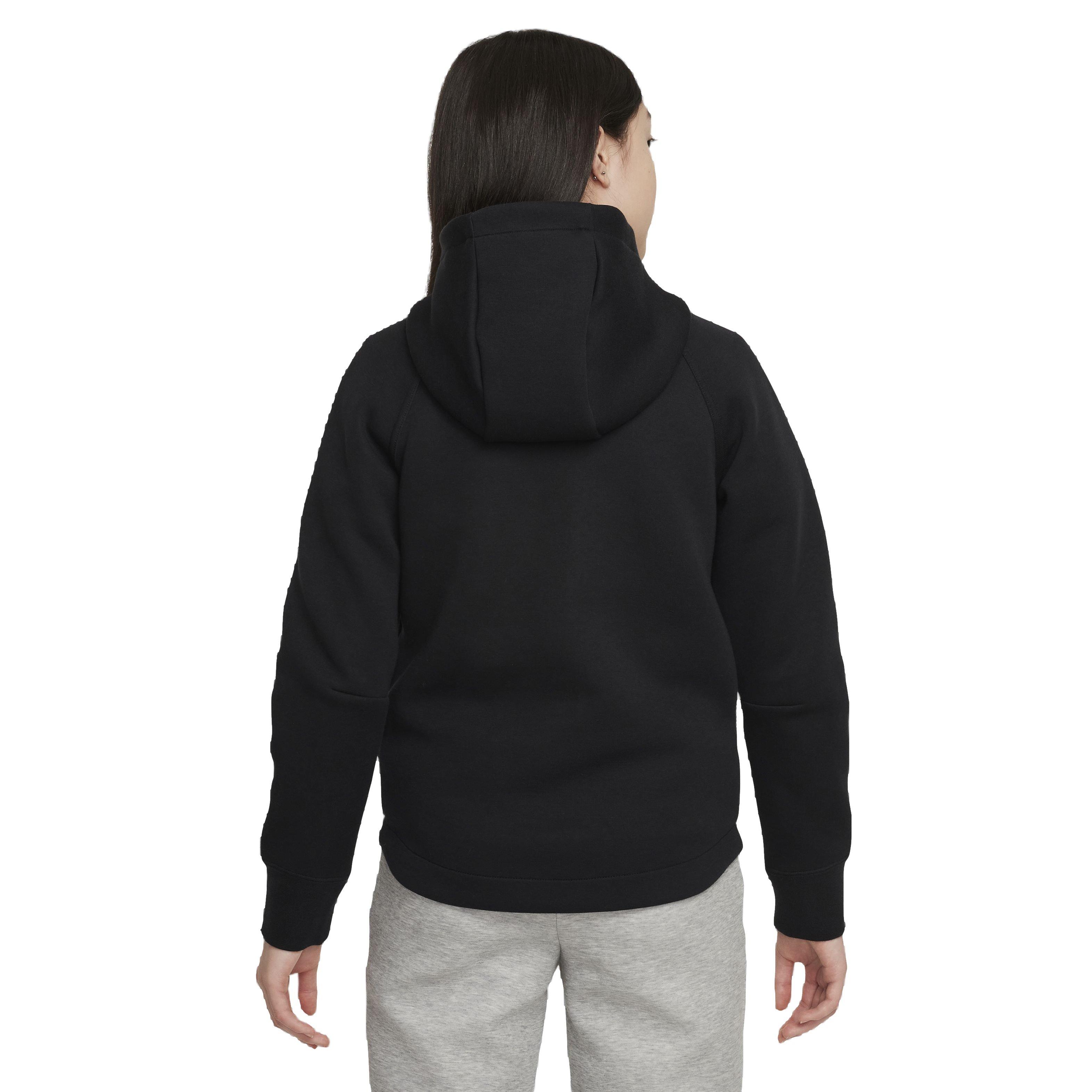 Nike Sportswear Tech Fleece Full-Zip LS Hooded Big Girls' Jacket