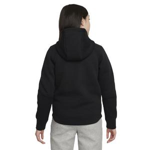 Nike Girls' Sportswear Tech Fleece Full-Zip LS Hooded Jacket