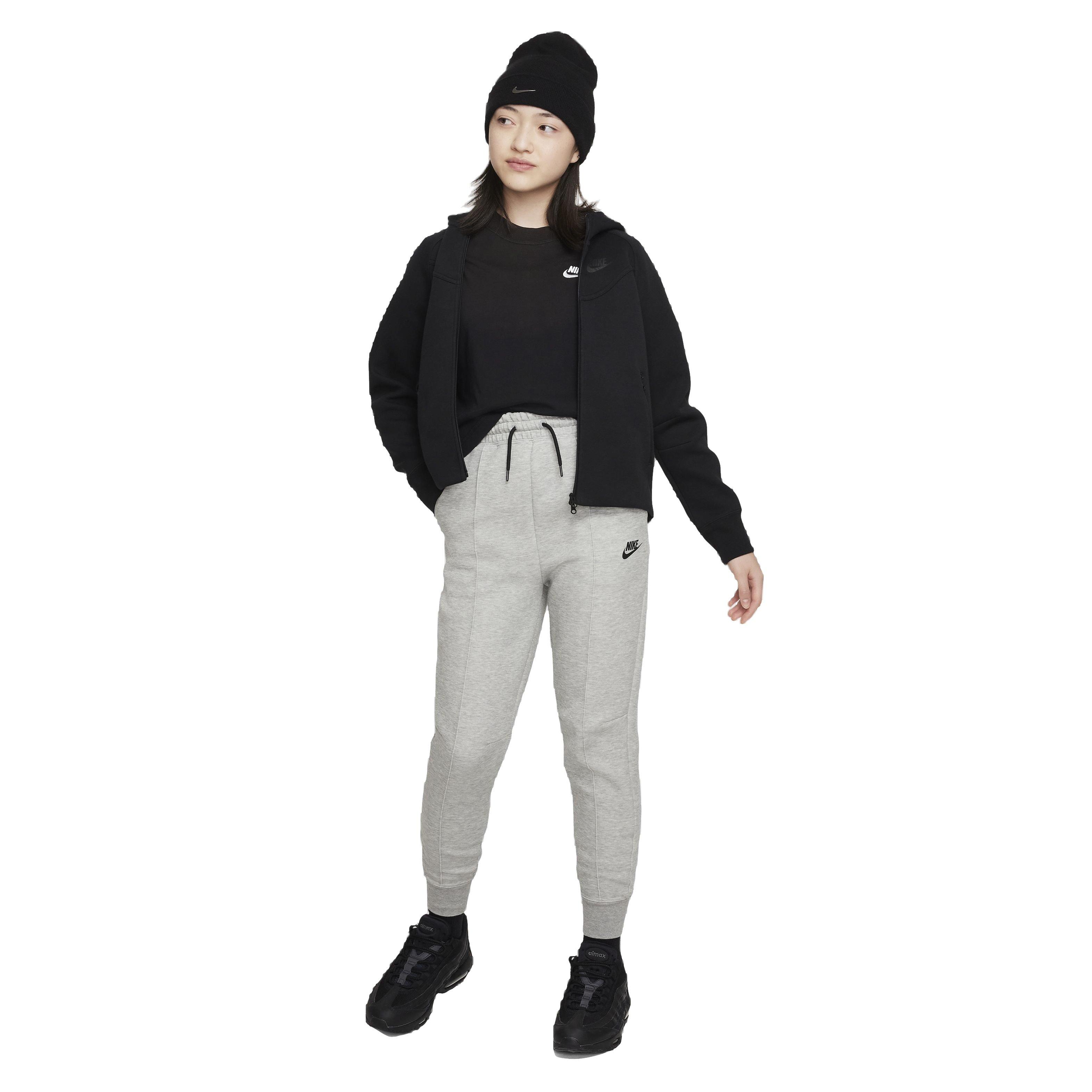 Nike Sportswear Tech Fleece Full-Zip LS Hooded Big Girls' Jacket