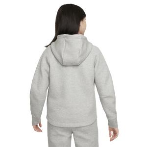 Nike Girls' Sportswear Tech Fleece Full-Zip LS Hooded Jacket
