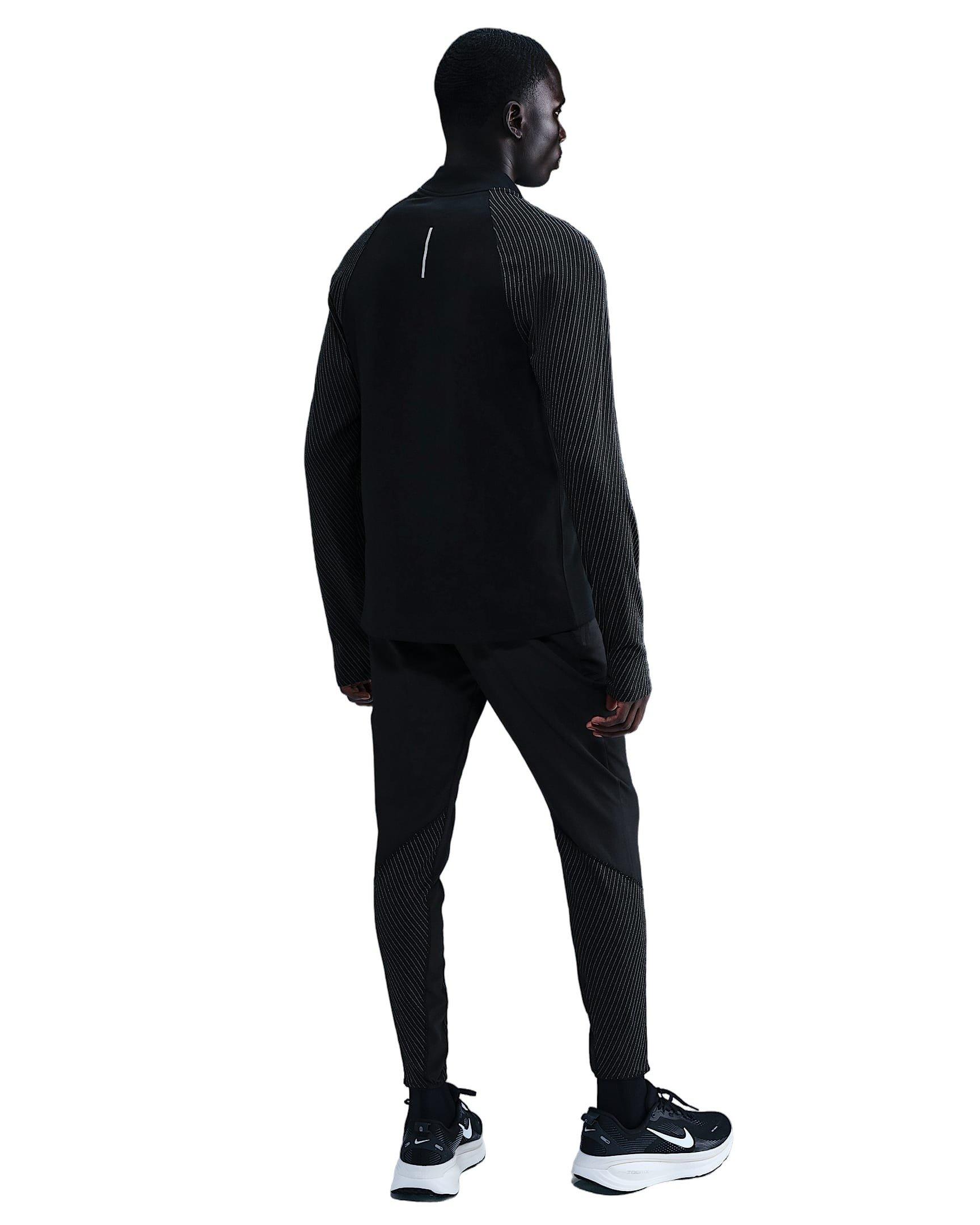 Nike Men's Dri-FIT Running Pants with Reflective Accents - Black - BLACK Thumbnail View 5