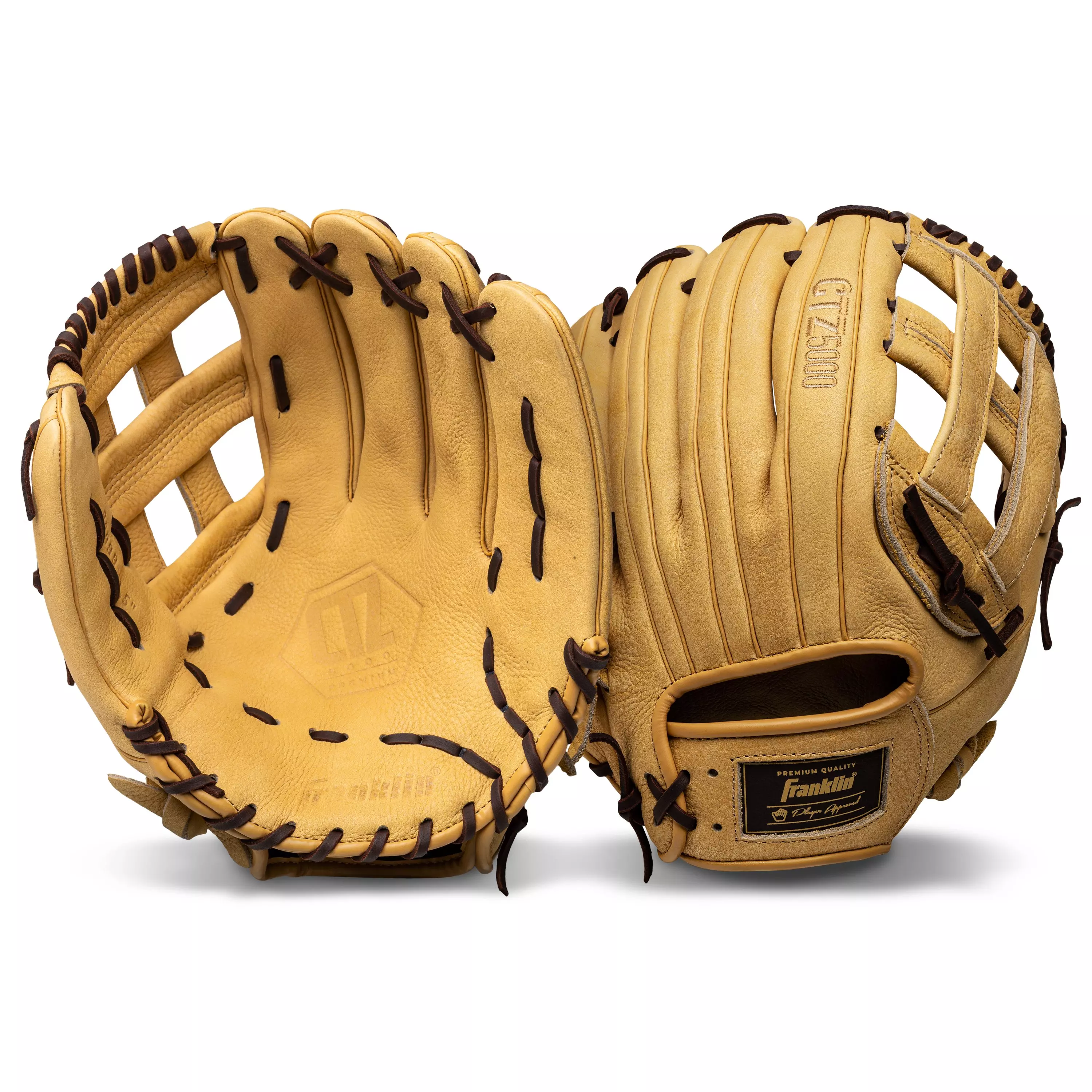 Franklin Sports CTZ5000 12.5" Baseball Fielding Glove RHT - Brown - BROWN