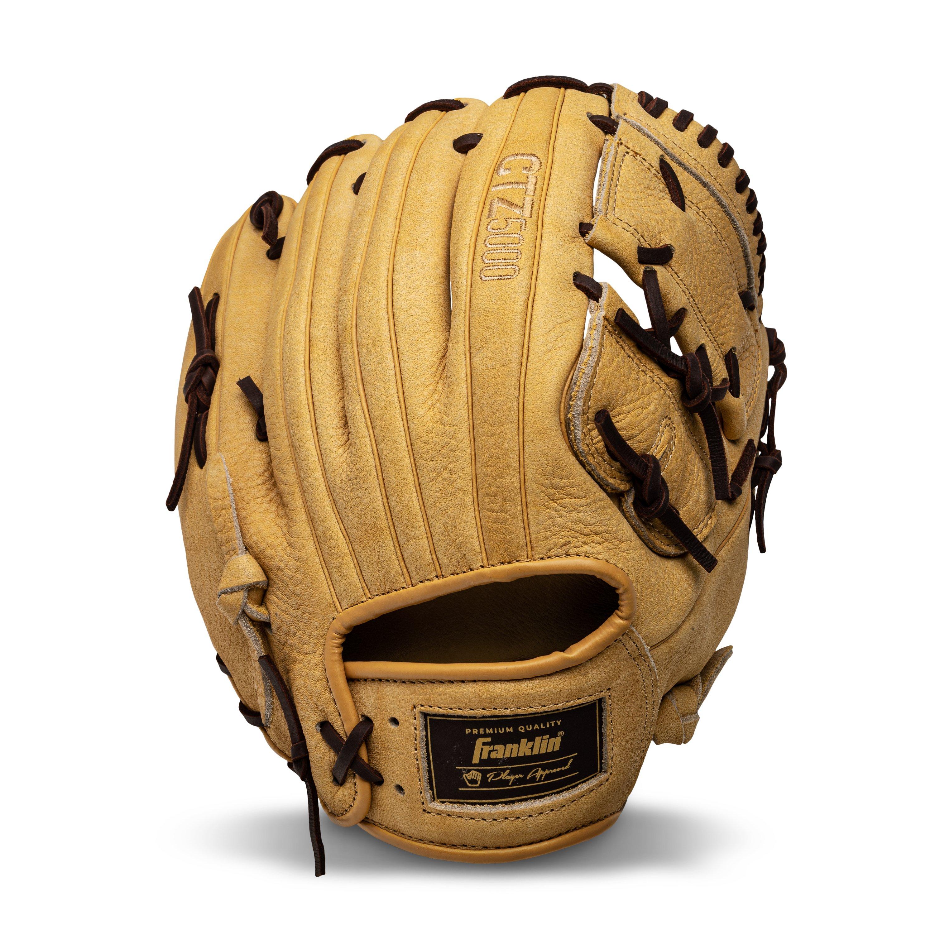 Franklin Sports CTZ5000 12" Baseball Fielding Glove RHT - Brown - BROWN Thumbnail View 1