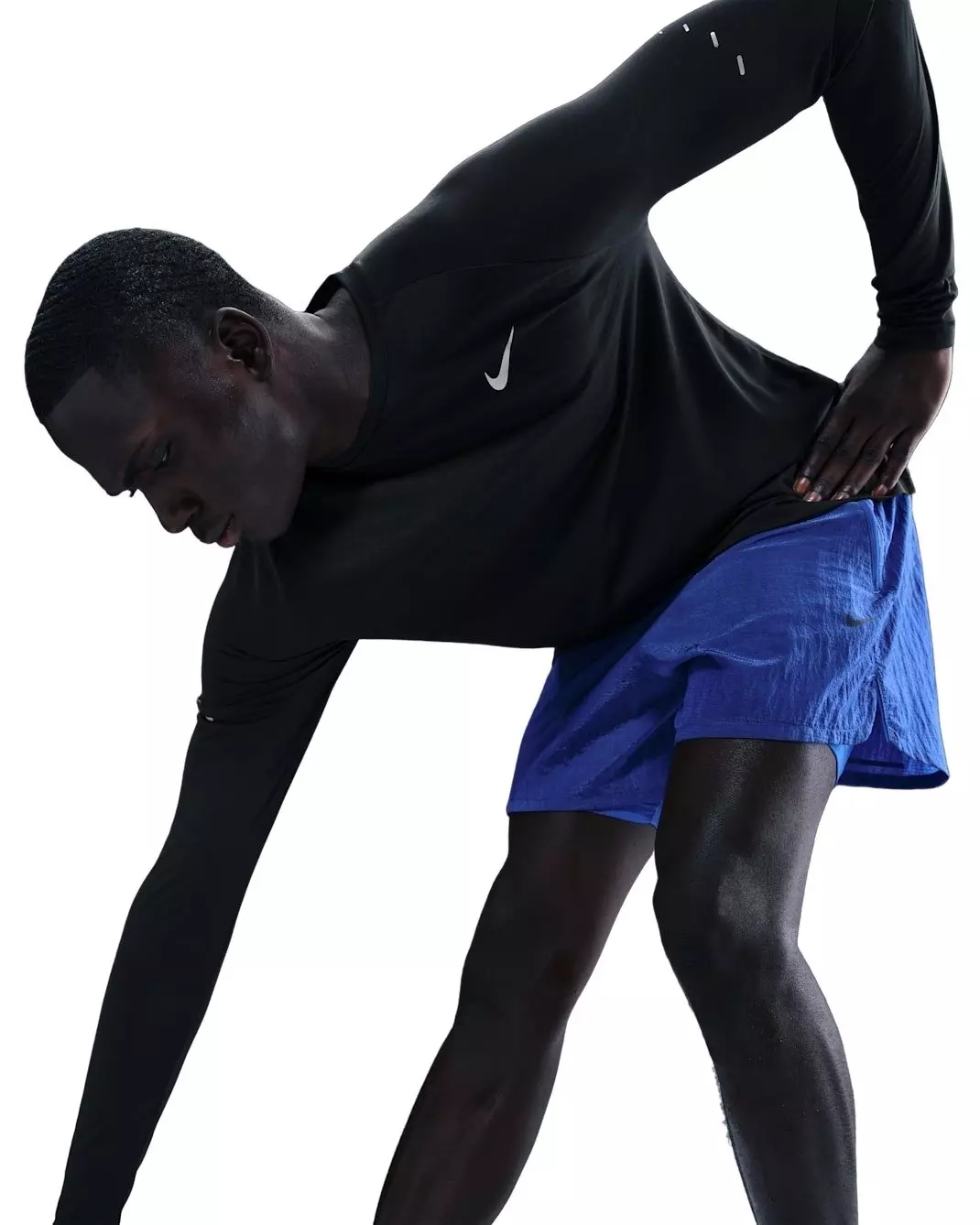 Nike Men's Stride Dri-FIT ADV Long-Sleeve Running Top - BLACK