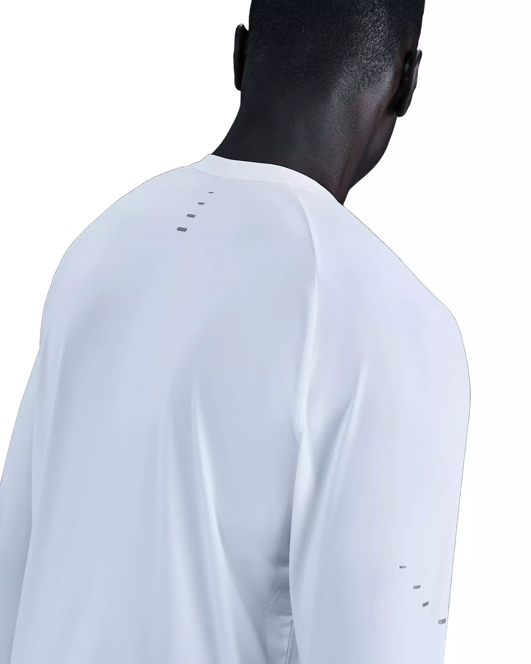 Nike Men's Stride Dri-FIT ADV Long-Sleeve Running Top - WHITE