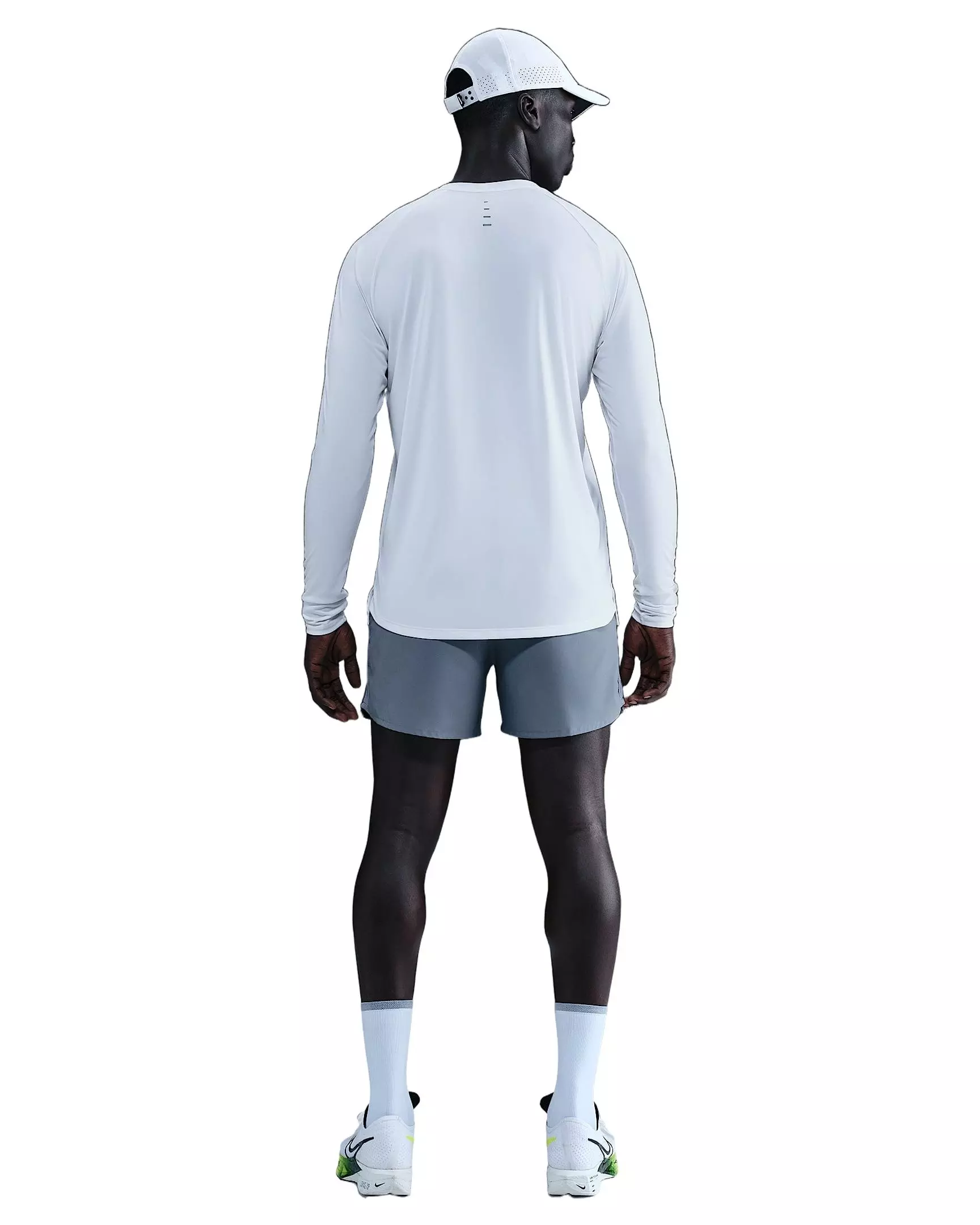 Nike Men's Stride Dri-FIT ADV Long-Sleeve Running Top - WHITE