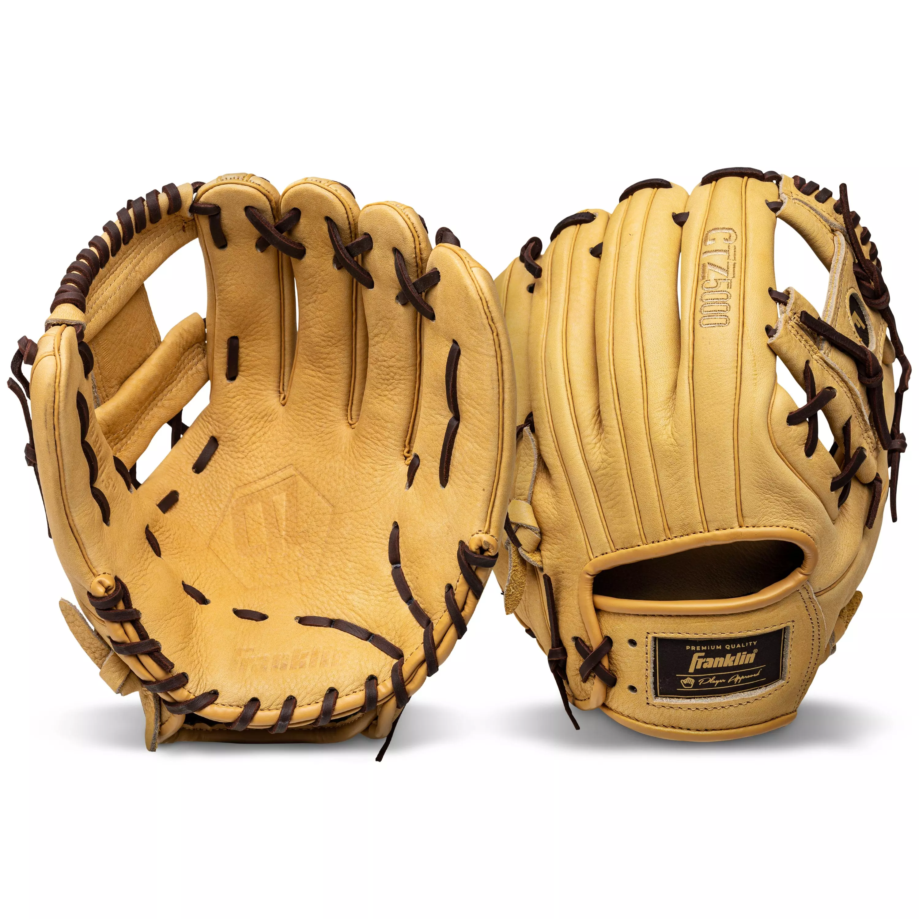 Franklin Sports CTZ5000 11.5" Baseball Fielding Glove RHT - Brown - BROWN
