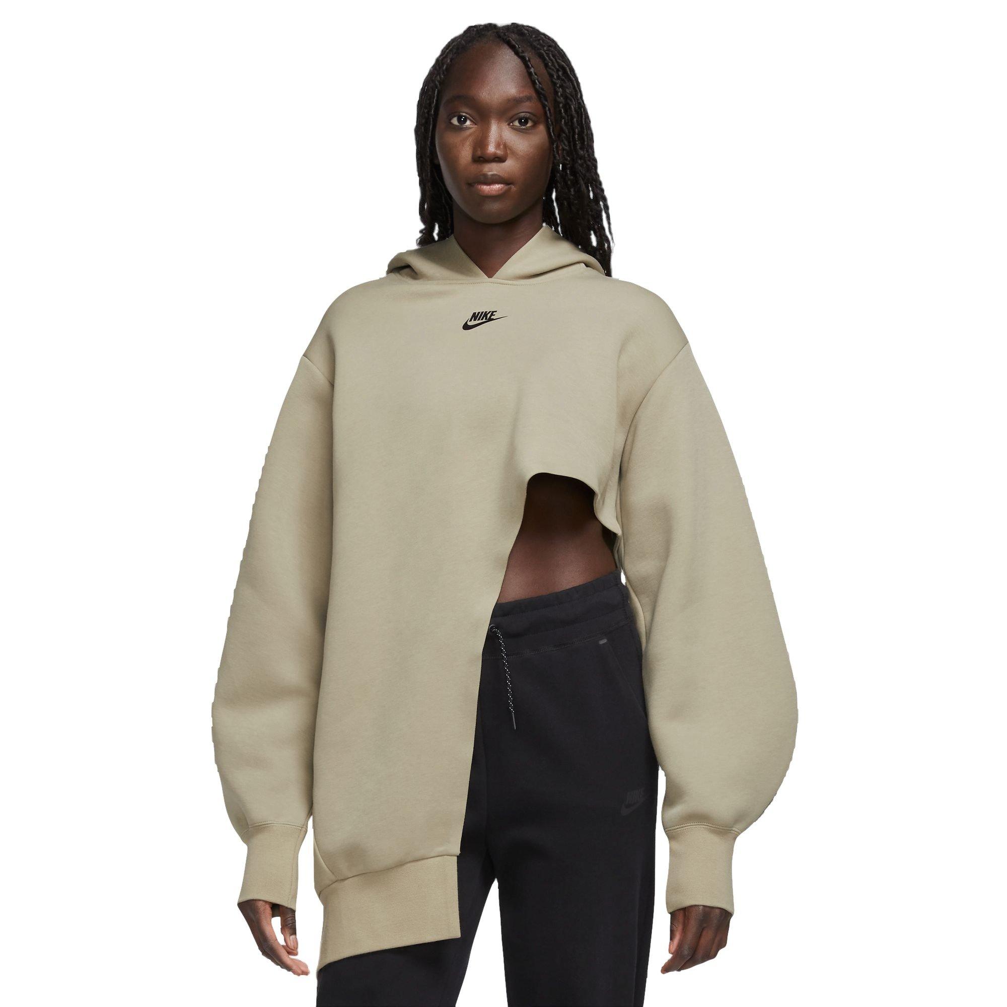 Nike Women's Sportswear Tech Fleece Oversized Asymmetrical Hoodie