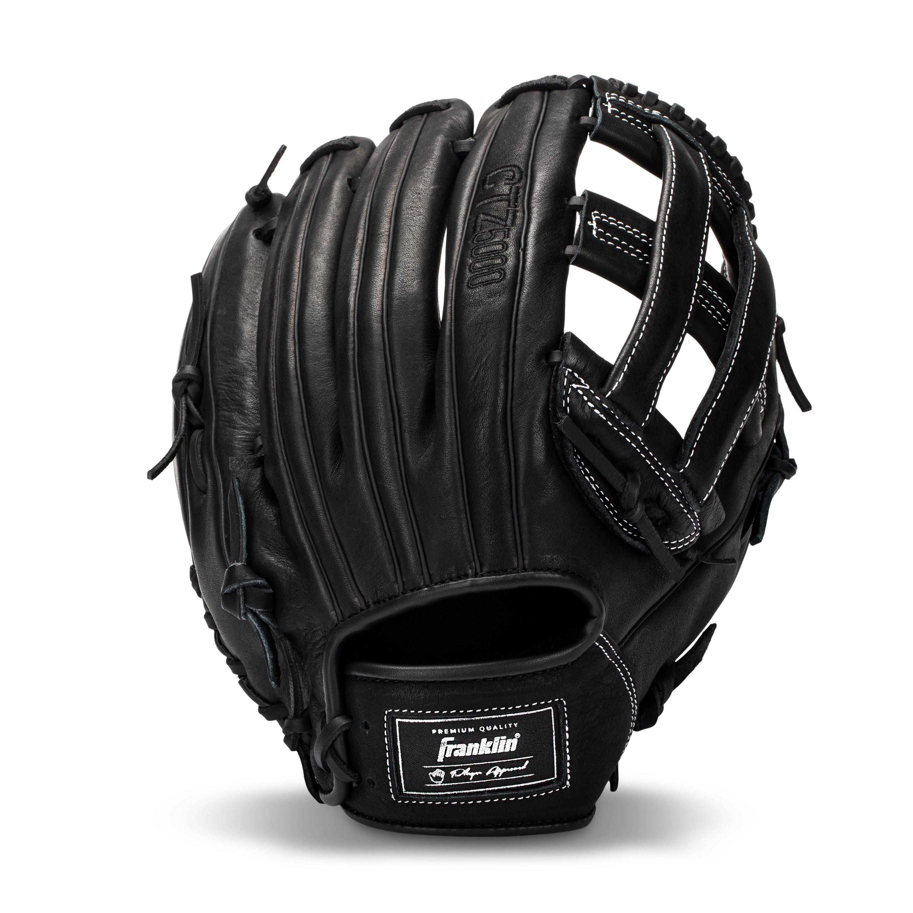 Franklin Sports CTZ5000 13" Baseball Fielding Glove RHT - Black - BLACK Thumbnail View 1