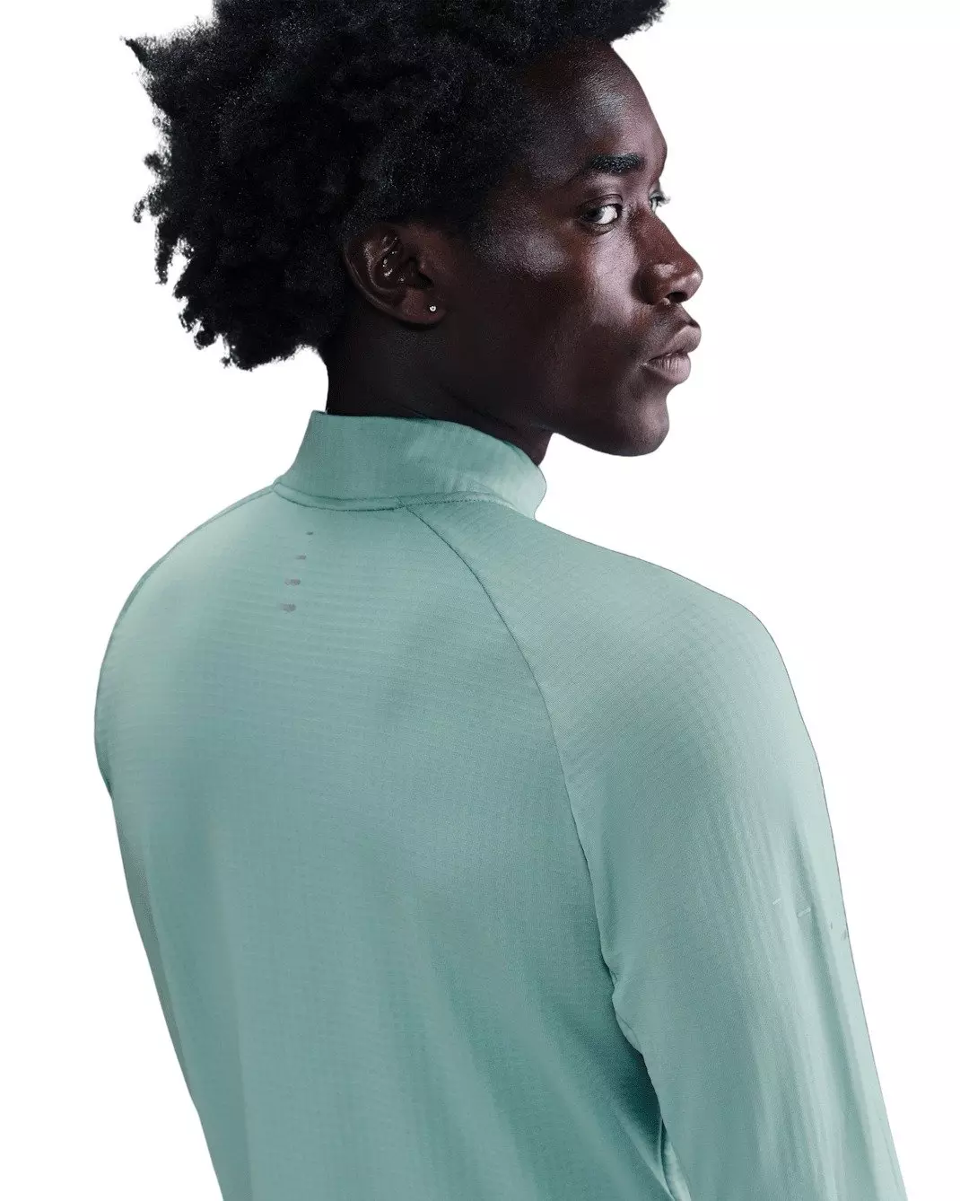 Nike Men's Stride Therma-FIT Repel Winterized 1/2-Zip Running Top - GREEN