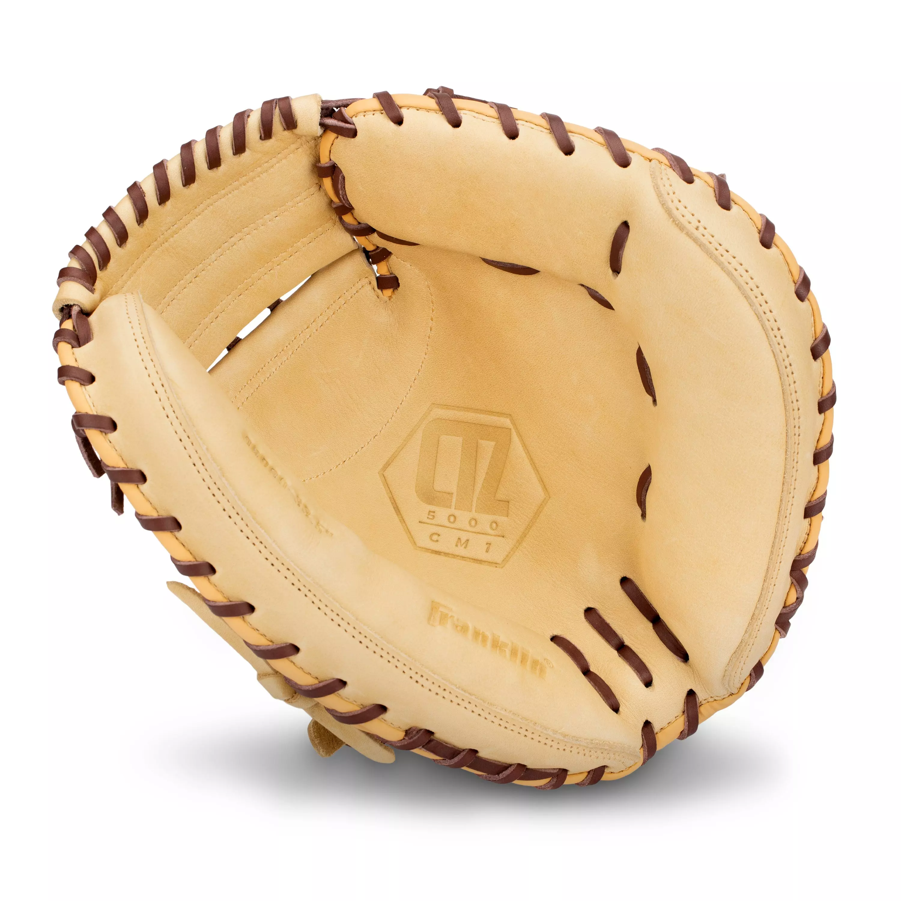 Franklin Sports CTZ50000 Baseball Catcher's Mitt - Brown - BROWN