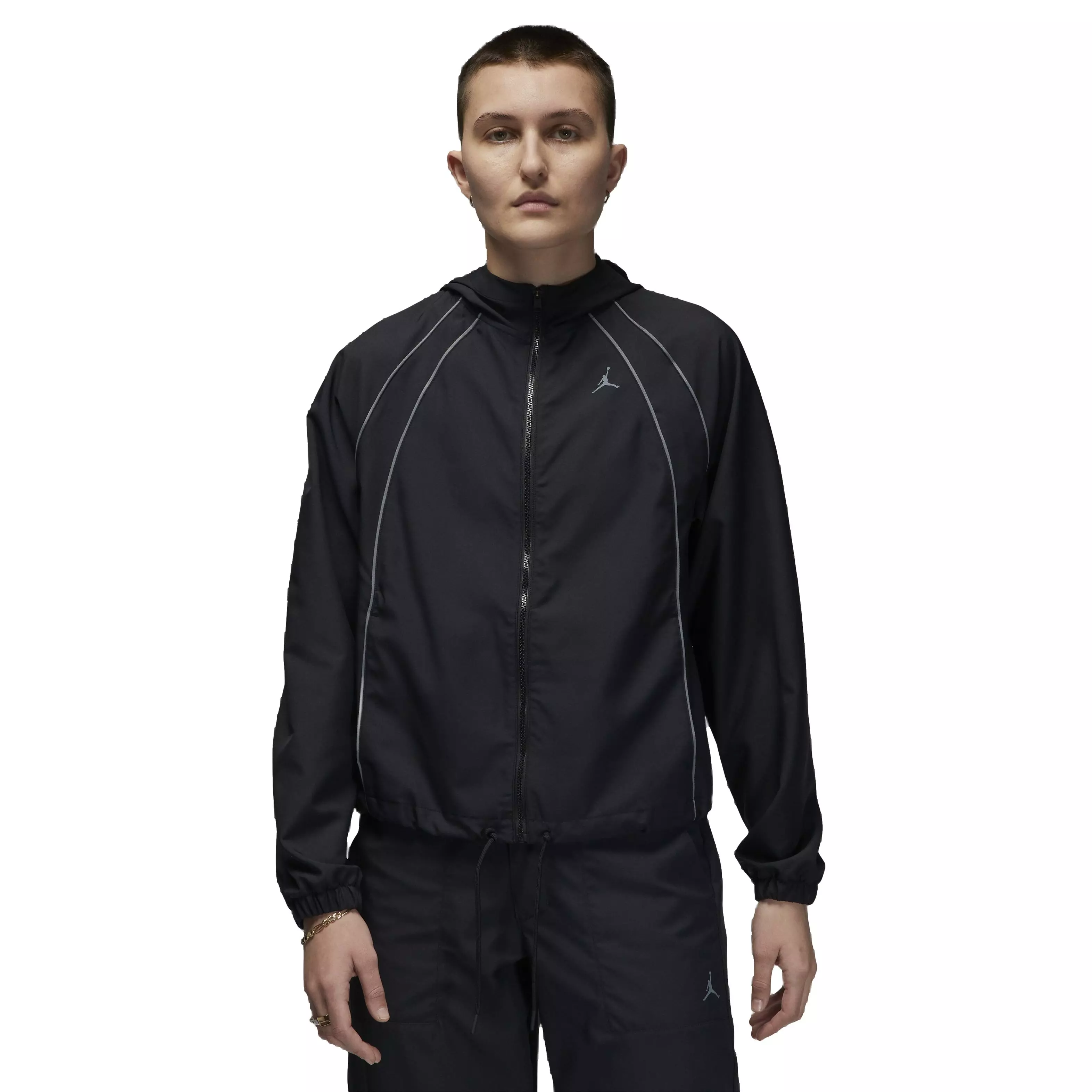 Nike Women's Woven Core Jacket - Black - BLACK