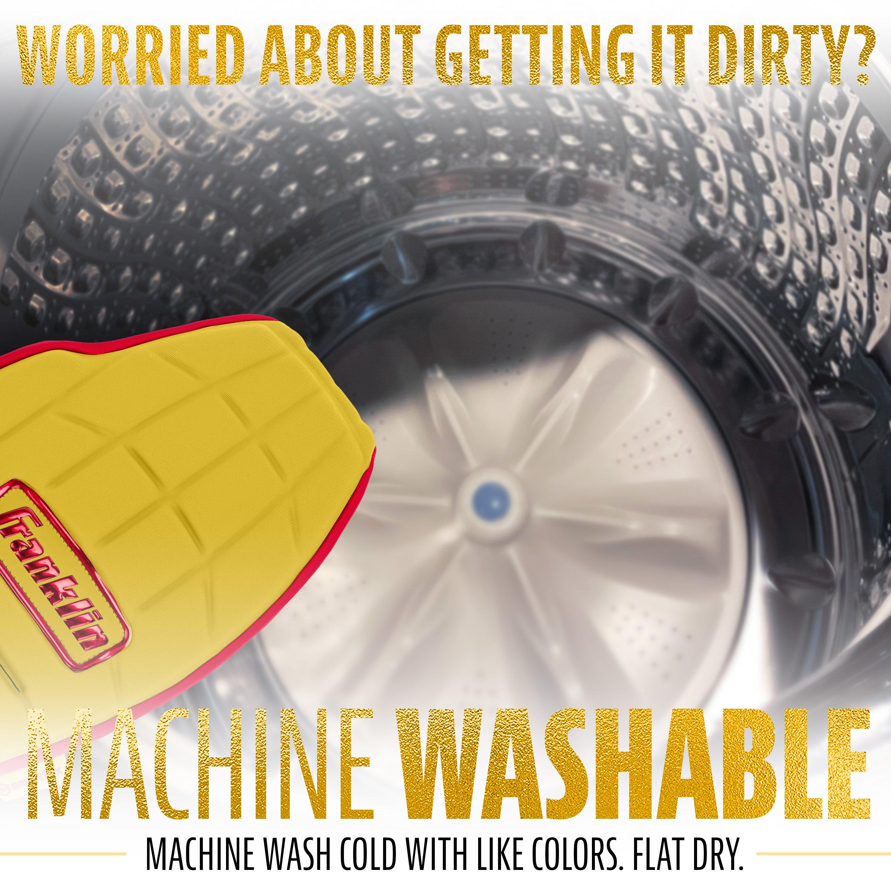 Franklin Sports MLB Adult CFX Slider PRT Protective Sliding Glove - Yellow/Red - YELLOW/RED Thumbnail View 8