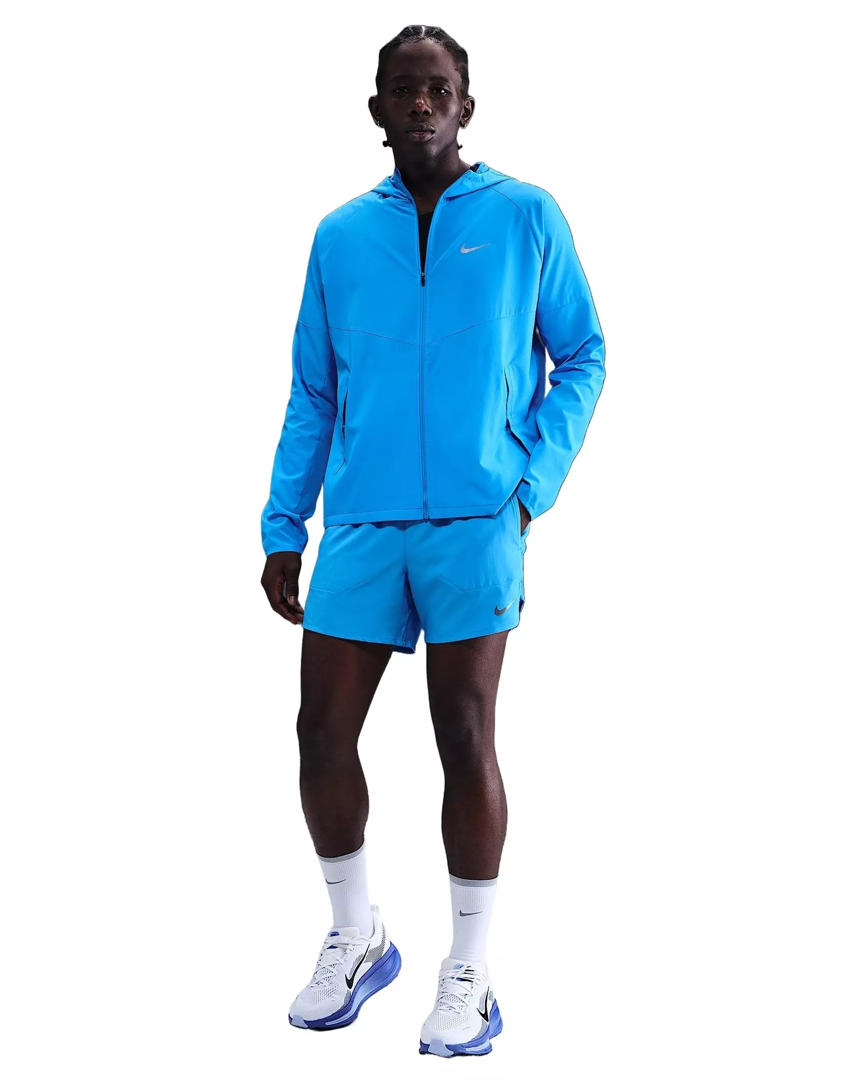 Nike Men's Stride Dri-FIT 5" Brief-Lined Running Shorts - BLUE