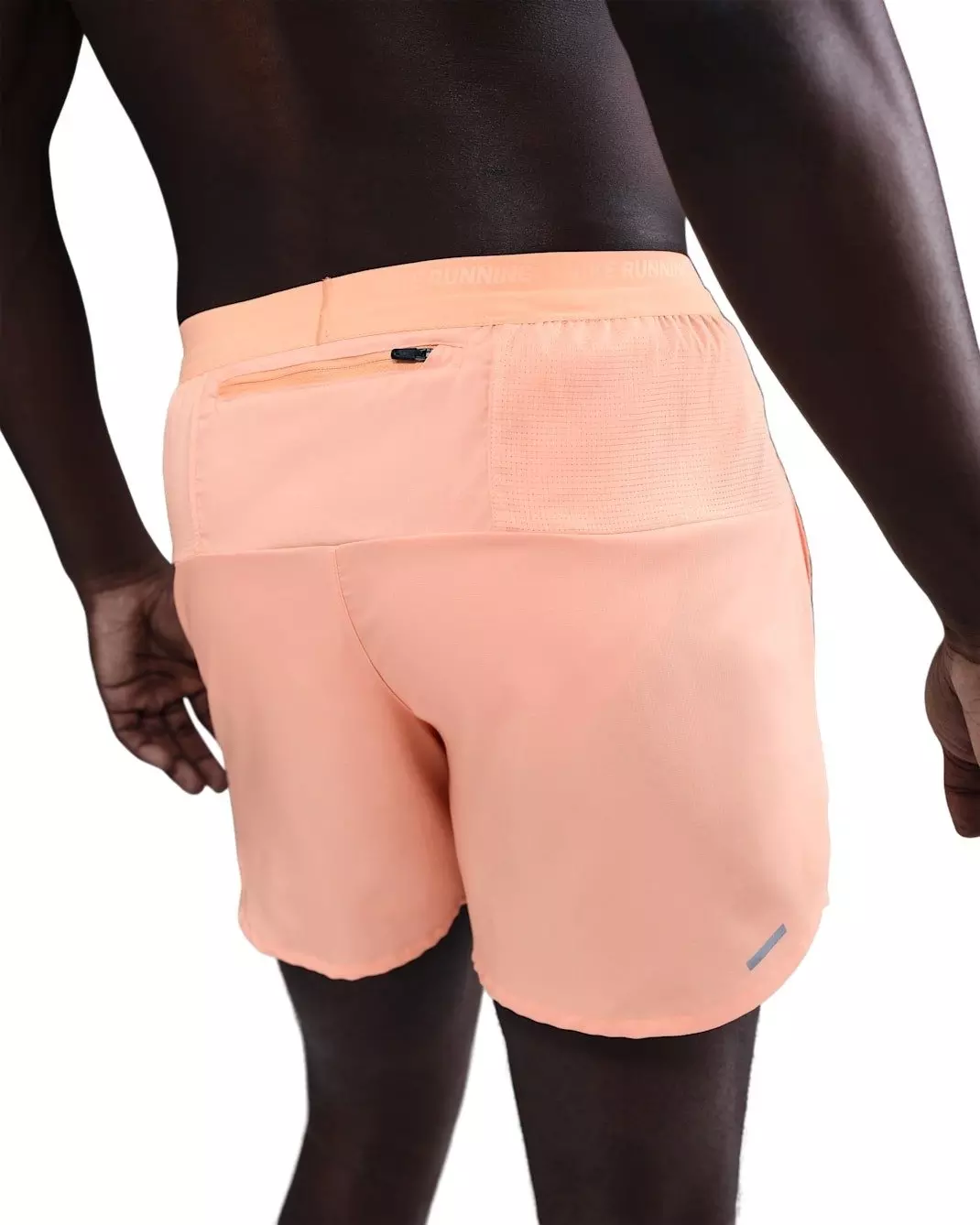 Nike Men's Stride Dri-FIT 5" Brief-Lined Running Shorts - Grey - ORANGE