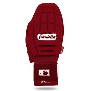 Franklin Sports MLB Adult CFX Slider PRT Protective Sliding Glove - Burgundy