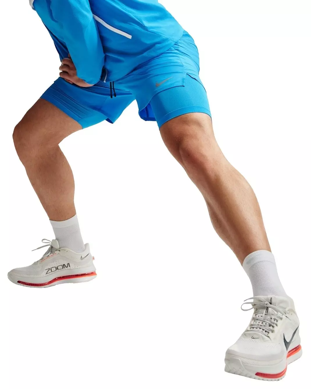 Nike Men's Stride Dri-FIT 5" 2-in-1 Running Shorts - BLUE