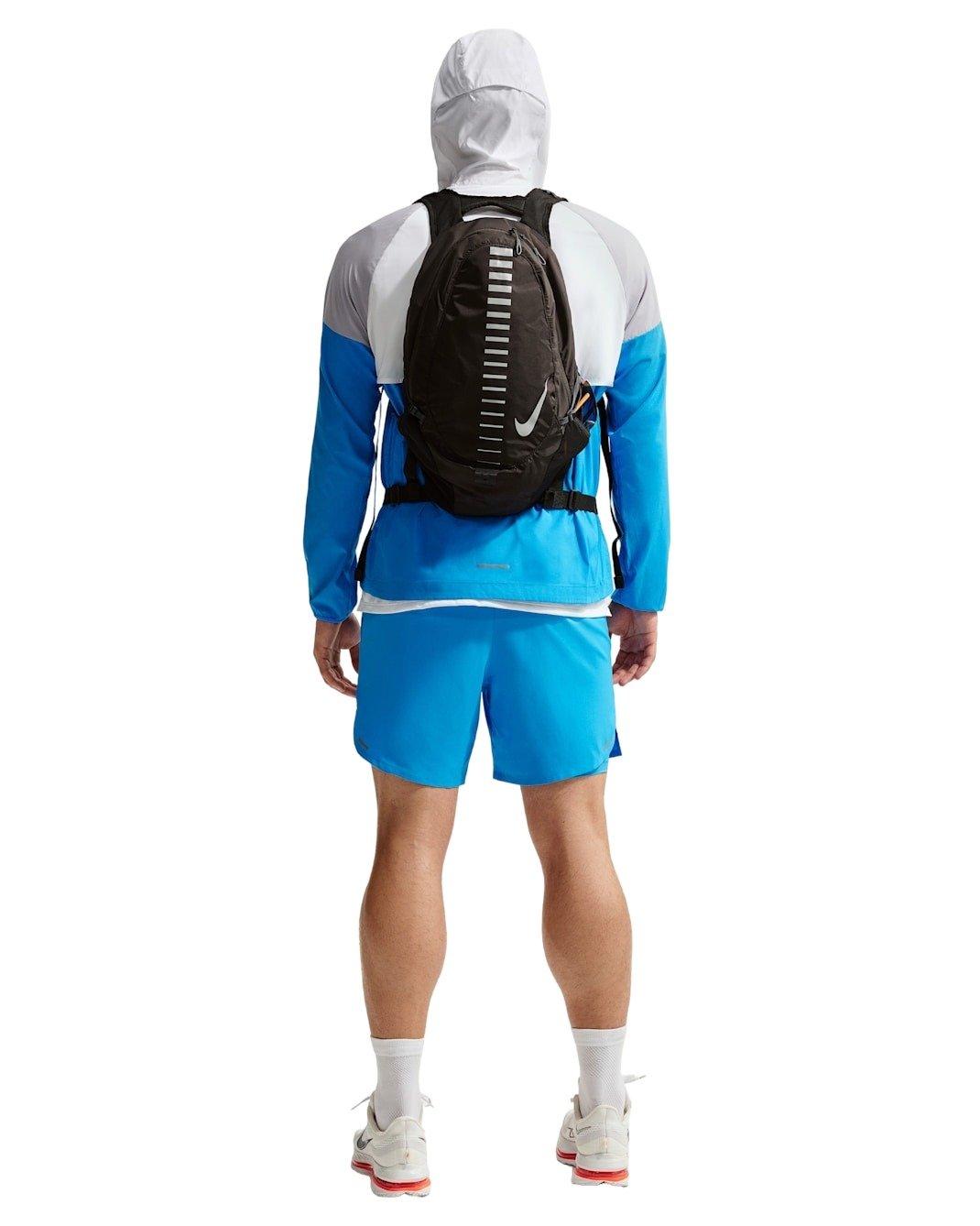 Nike Men's Stride Dri-FIT 5" 2-in-1 Running Shorts - Grey - BLUE Thumbnail View 5