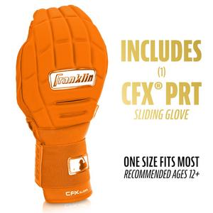 Franklin Sports MLB Adult CFX Slider PRT Protective Sliding Glove - Orange