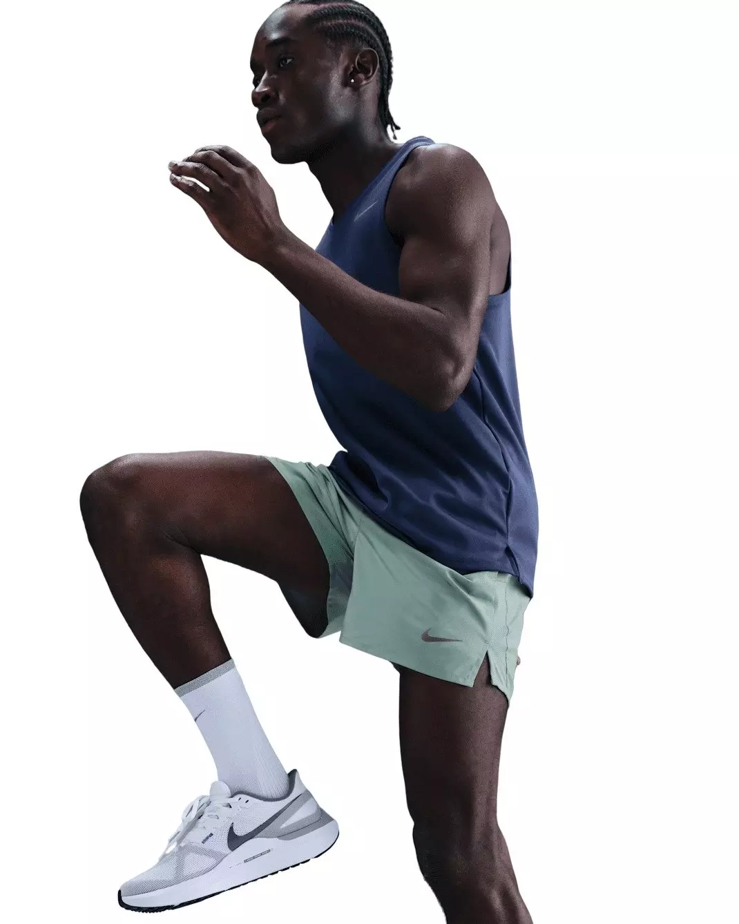 Nike Men's Challenger Dri-FIT 7" Brief-Lined Running Shorts - GREEN