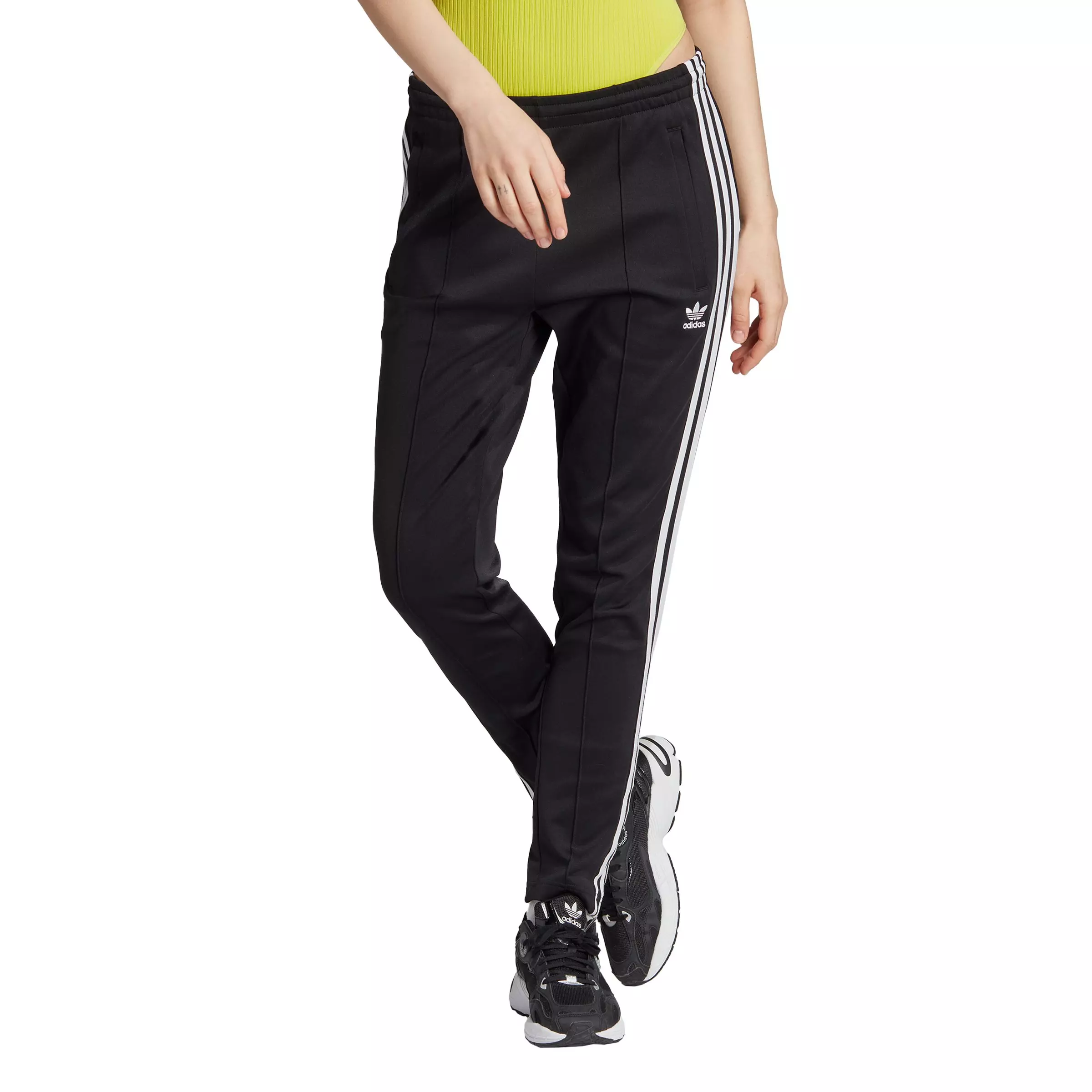 adidas Women's Originals Adicolor SST Tracksuit Bottoms - Black - BLACK