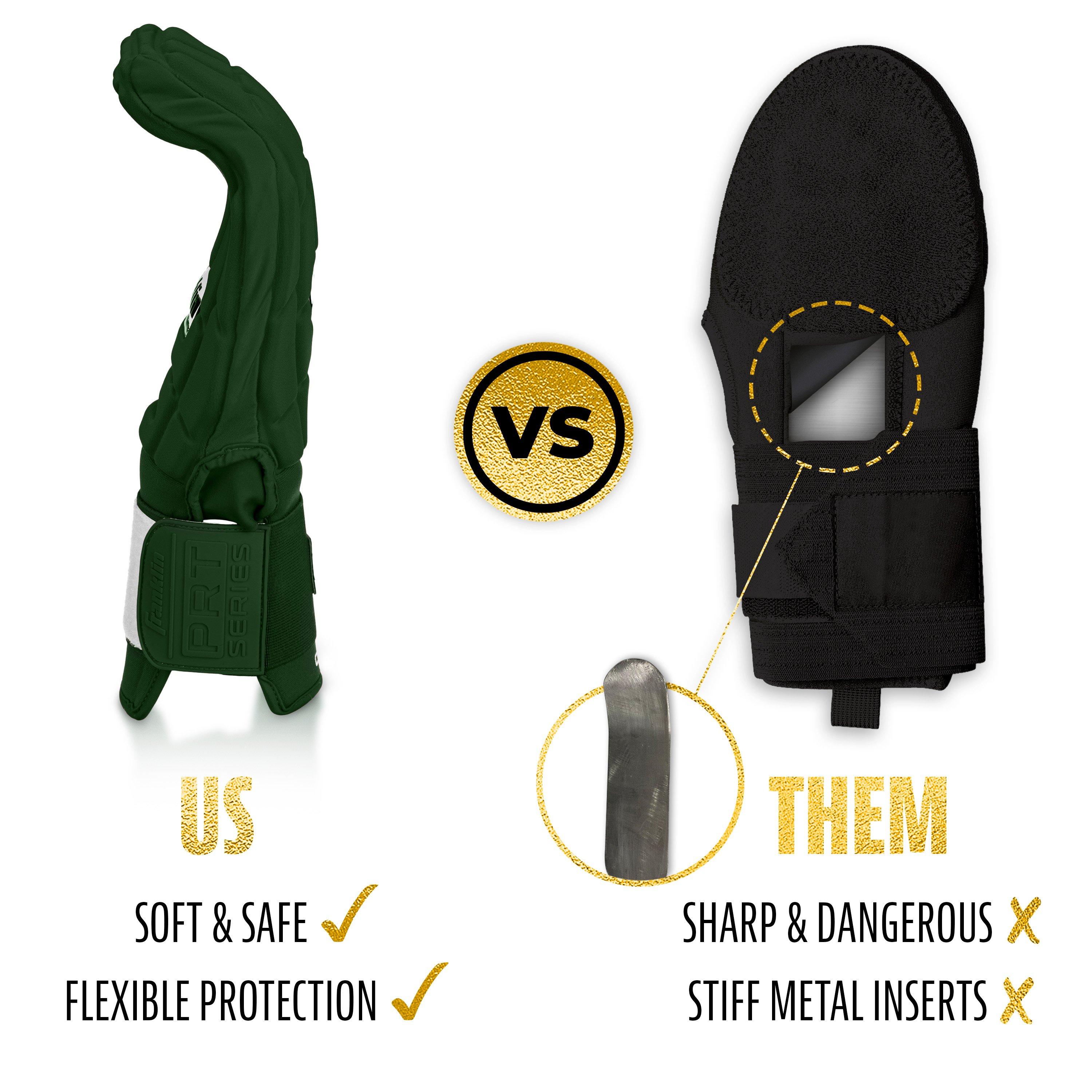 Franklin Sports MLB Adult CFX Slider PRT Protective Sliding Glove - Forrest Green - FOREST GREEN Thumbnail View 5