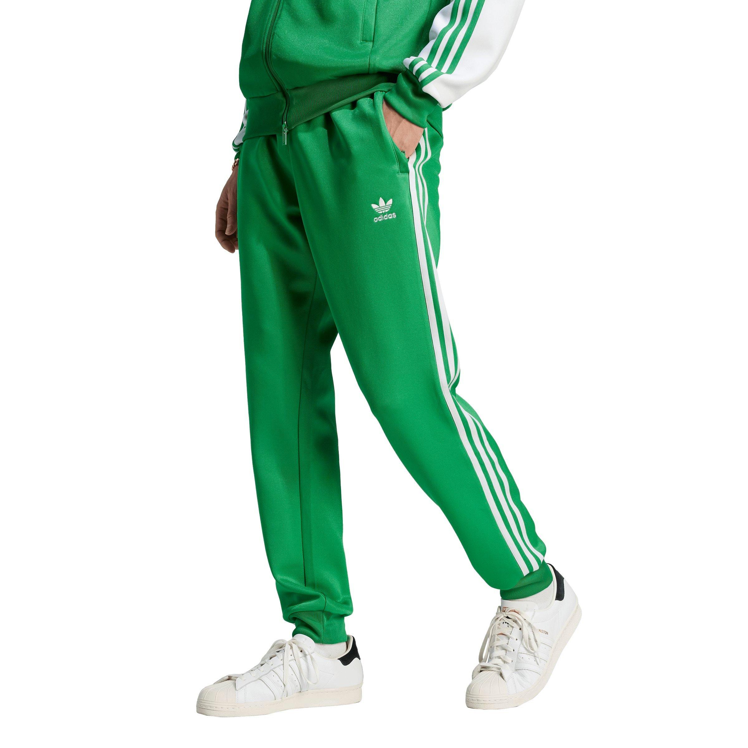 adidas Originals Men\'s City Gear Adicolor Pants-Green Track Classics | - SST Hibbett