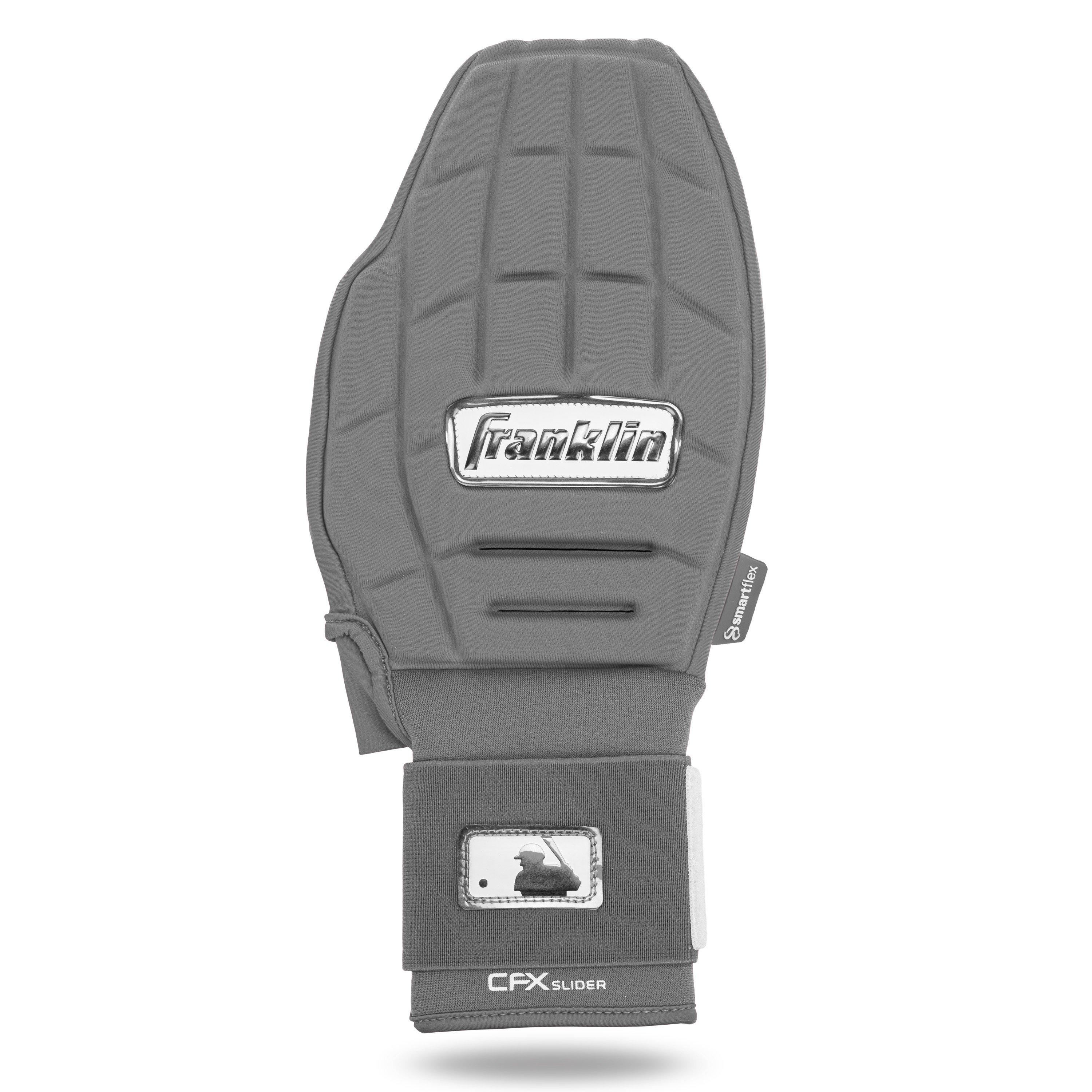 Franklin Sports MLB Adult CFX Slider PRT Protective Sliding Glove - Grey - GREY Thumbnail View 1