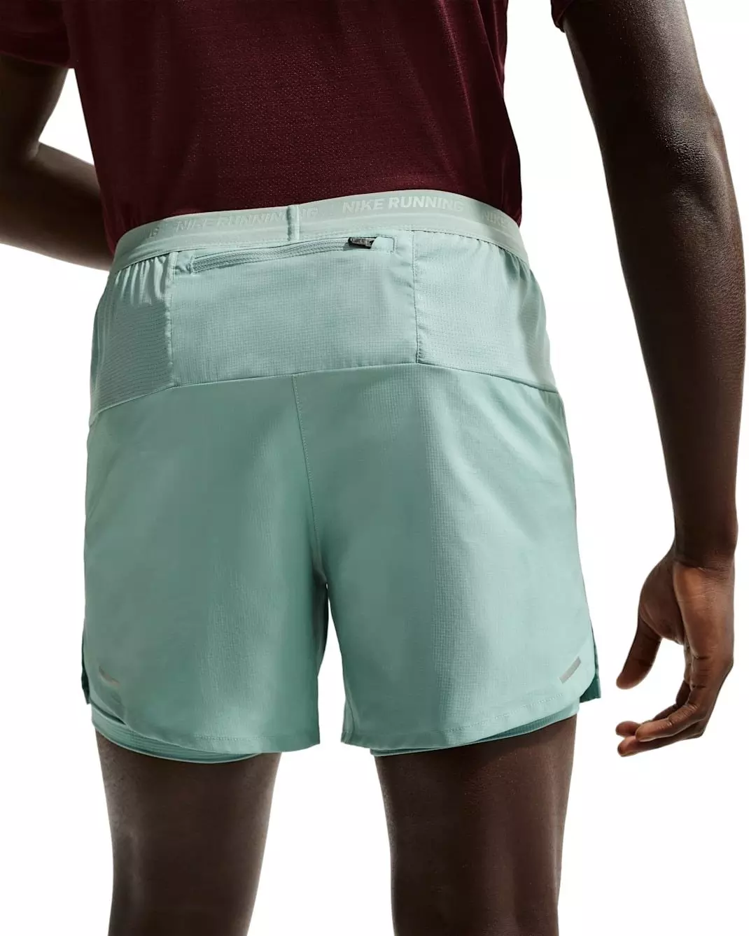 Nike Men's Stride Dri-FIT 5" 2-in-1 Running Shorts - Blue - GREEN