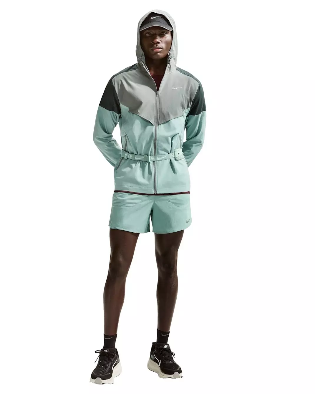 Nike Men's Stride Dri-FIT 5" 2-in-1 Running Shorts - GREEN