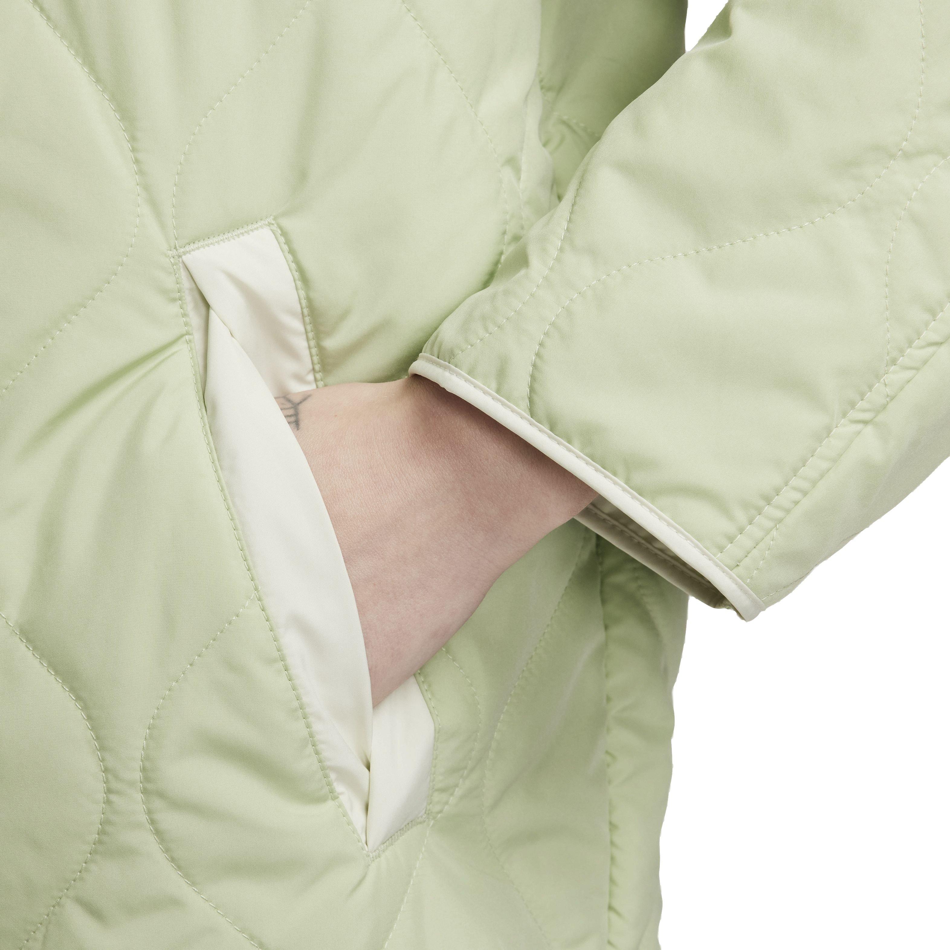 Nike Women's Sportswear Sports Utility Jacket - Green - GREEN Thumbnail View 5