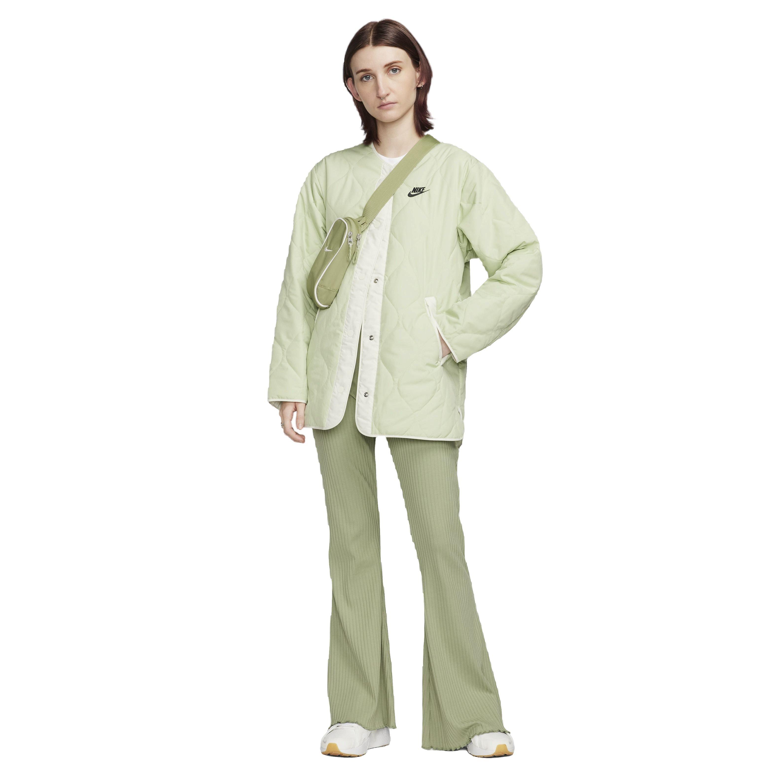 Nike Women's Sportswear Sports Utility Jacket - Green - GREEN Thumbnail View 7