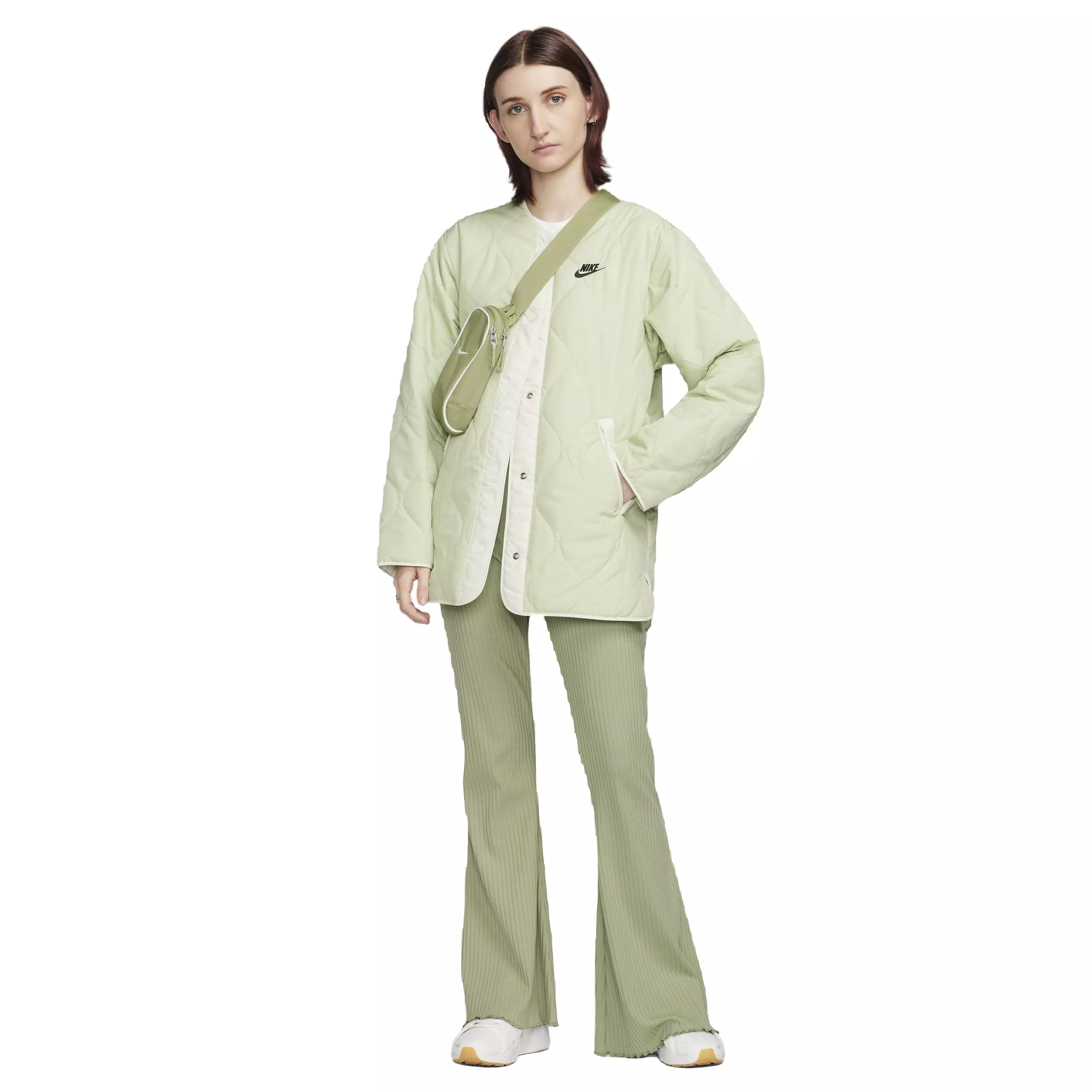 Nike Women's Sportswear Sports Utility Jacket - Green - GREEN