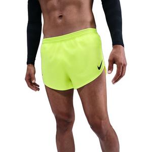 Nike Men's AeroSwift Dri-FIT ADV 2" Brief-Lined Running Shorts -Volt