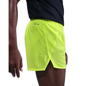 Nike Men's Fast Dri-FIT 3" Brief-Lined Running Shorts -Yellow