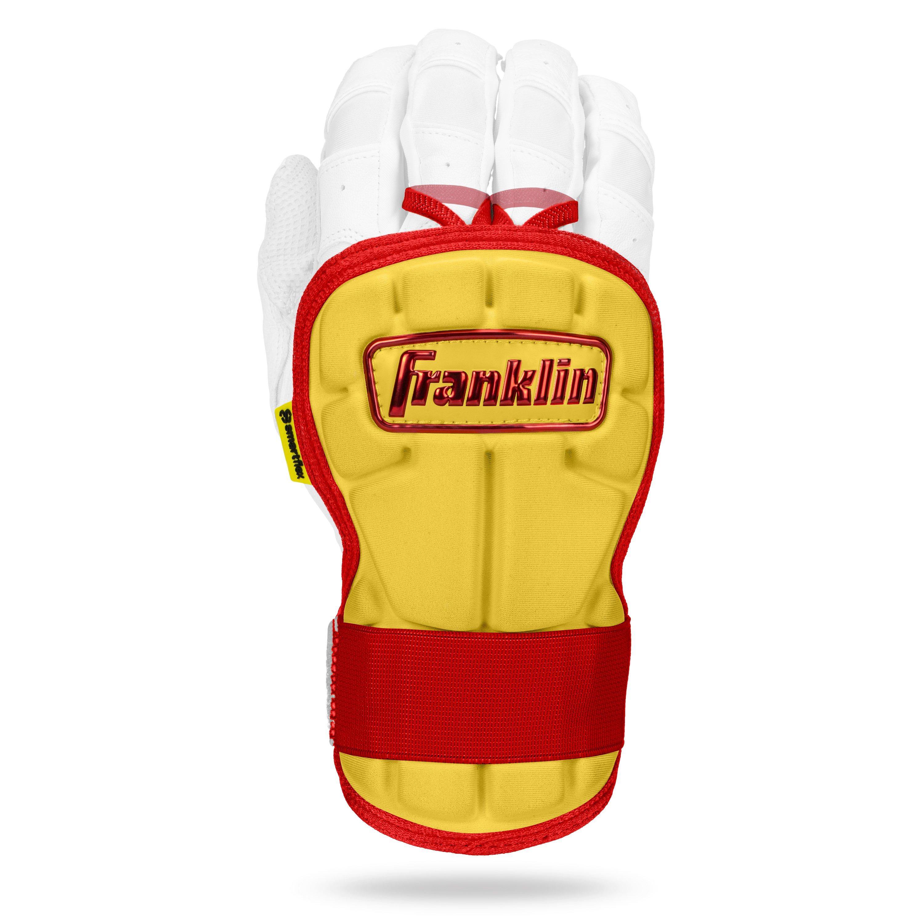 Franklin Sports PRT Protective Hand Guard LG - Yellow/Red - YELLOW/RED Thumbnail View 1