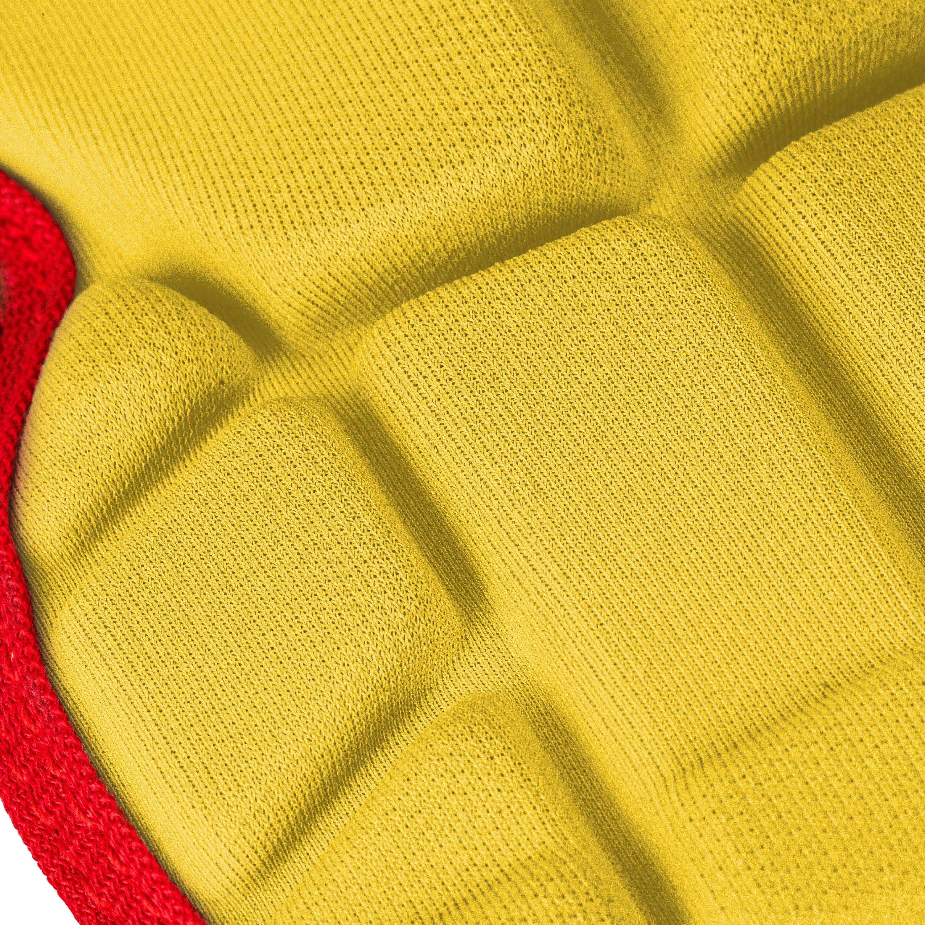 Franklin Sports PRT Protective Hand Guard LG - Yellow/Red - YELLOW/RED Thumbnail View 3